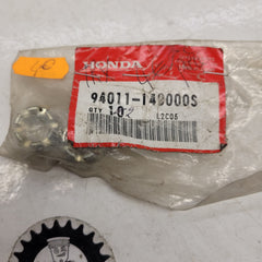 ecrous 14mm x2 honda 94011-140000S-1