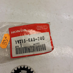 roue mobile pompe a eau honda 125 cr 84-86-2