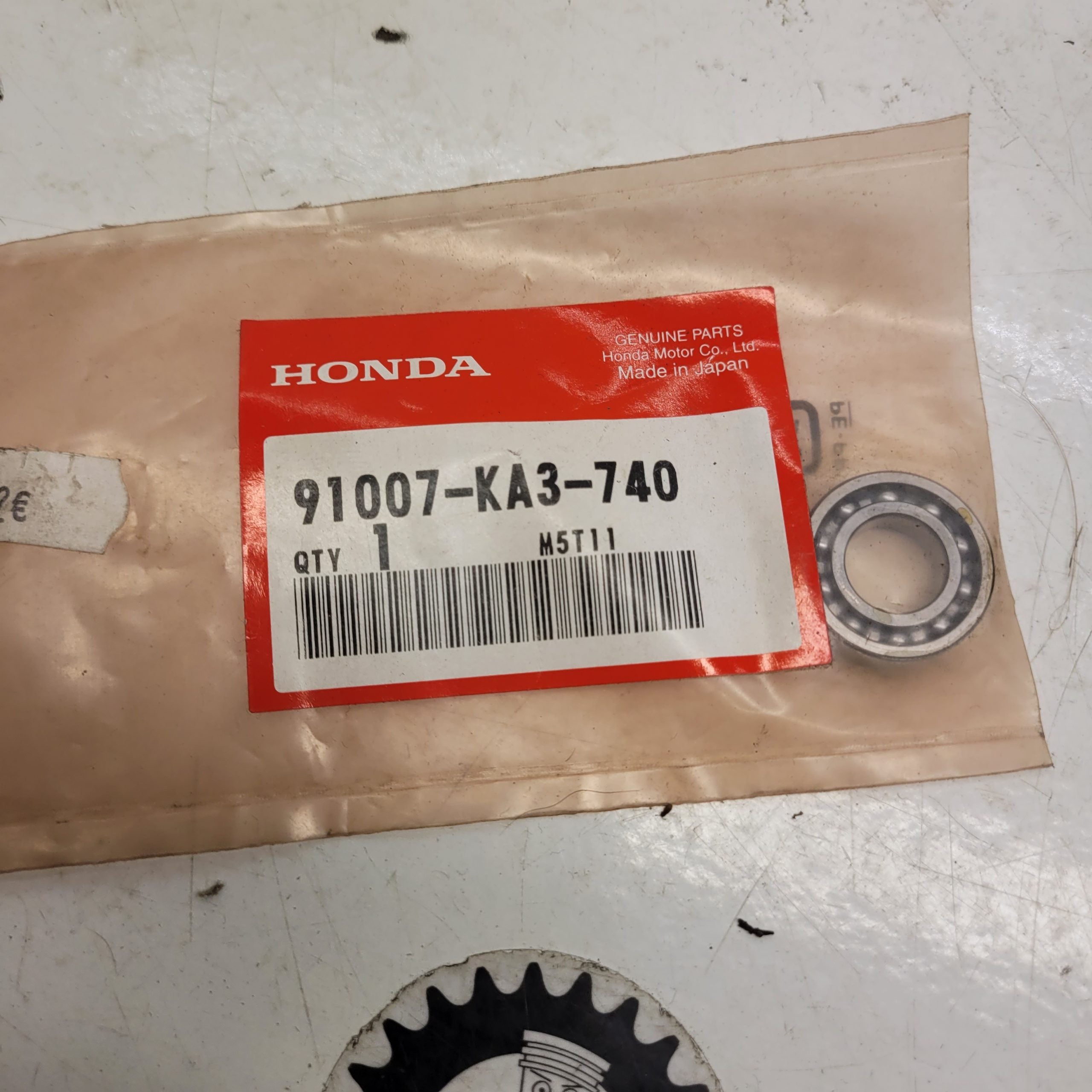 roulement a bille 12x24x6 honda 91007-KA3-740