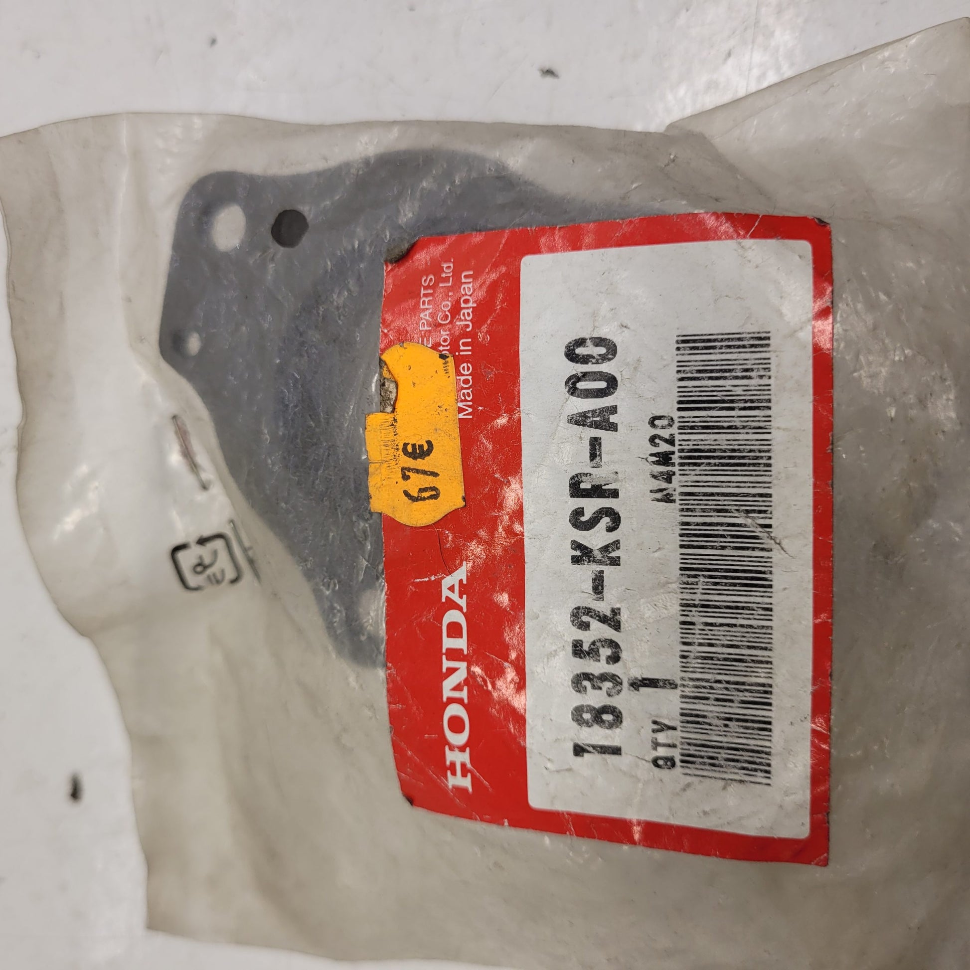 pipe echappement honda 125 cr 04 18352-KSR-A00-1
