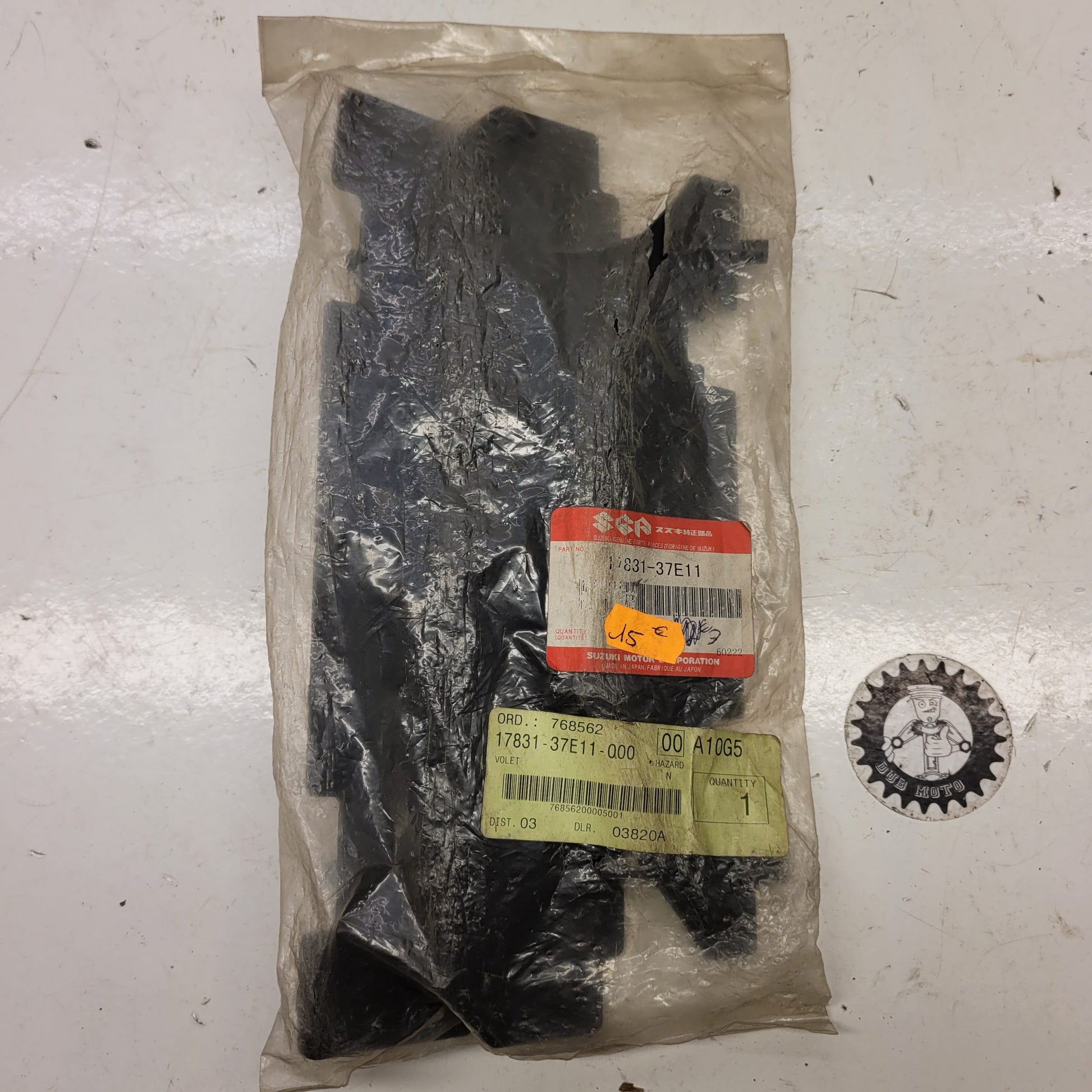 protection radiateur neuve 17831-37E11 suzuki 400 drz-1