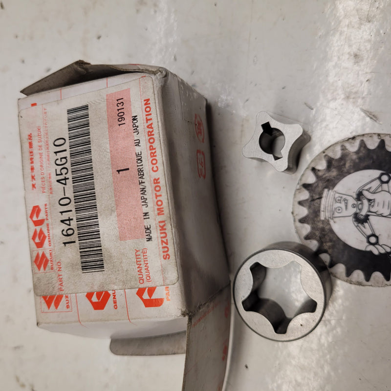 pompe a huile 16410-45G10 suzuki 450 ltr-1