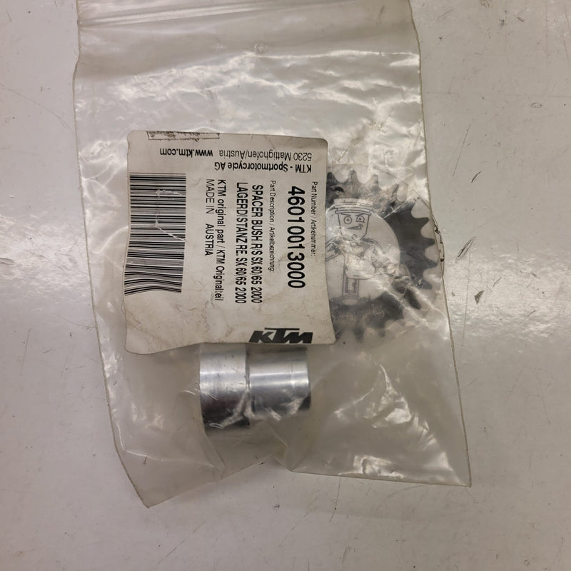 entretoise roue arriere neuve ktm 60 65 sx 46010013000-1