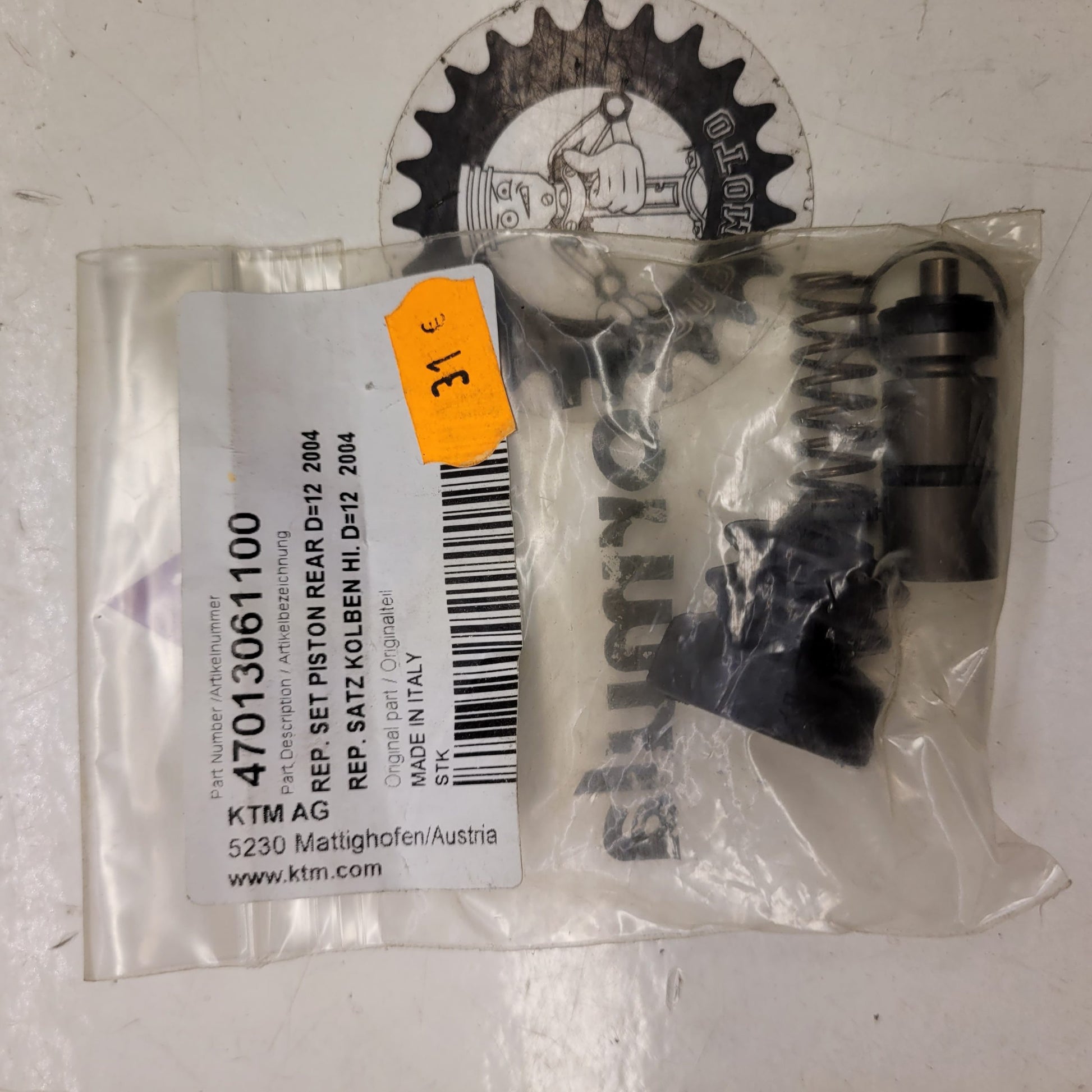 kit reparation maitre cylindre arriere ktm 65 85 sx  05-20 47013061100-1