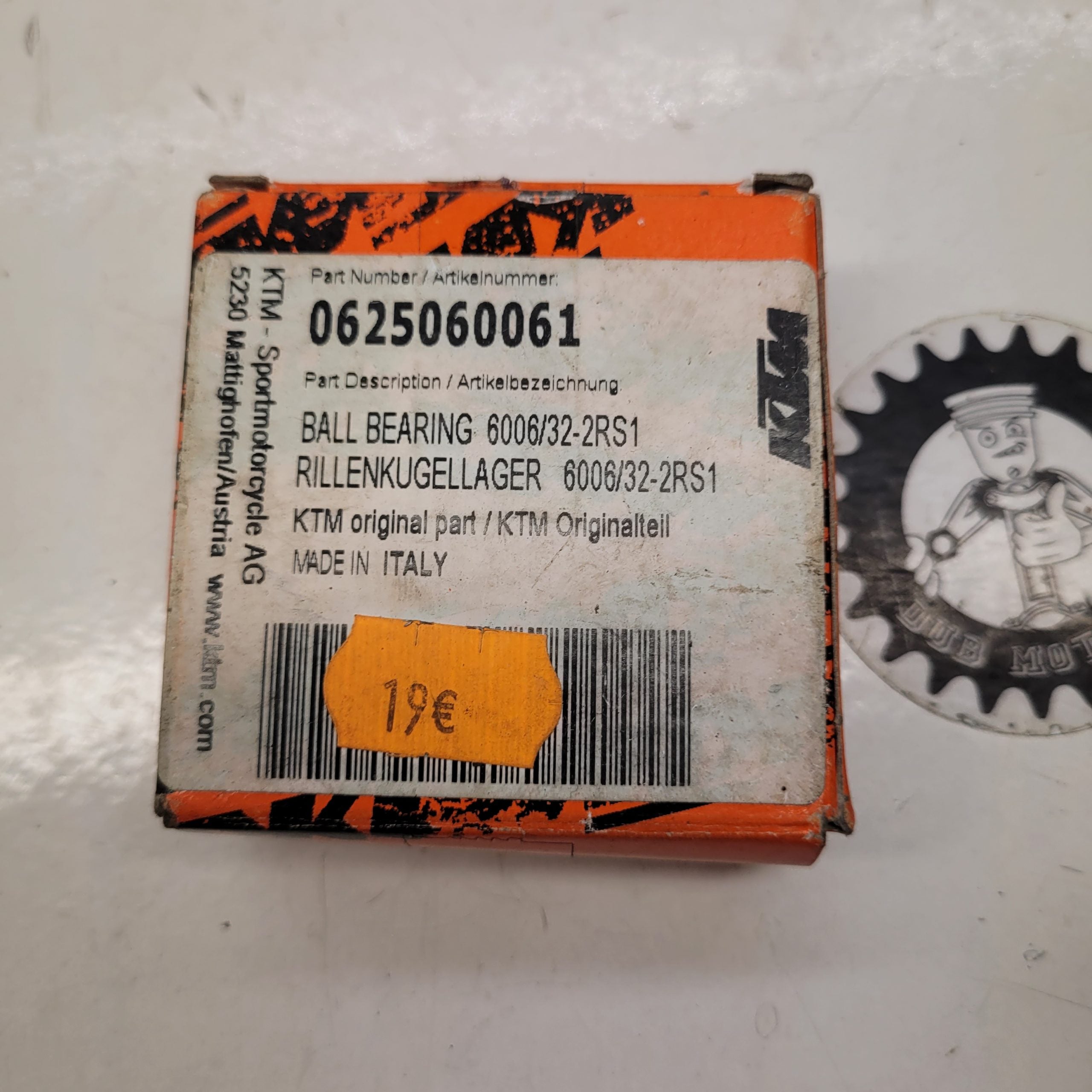 roulement 0625060061 ktm 450 505 525 sx xc