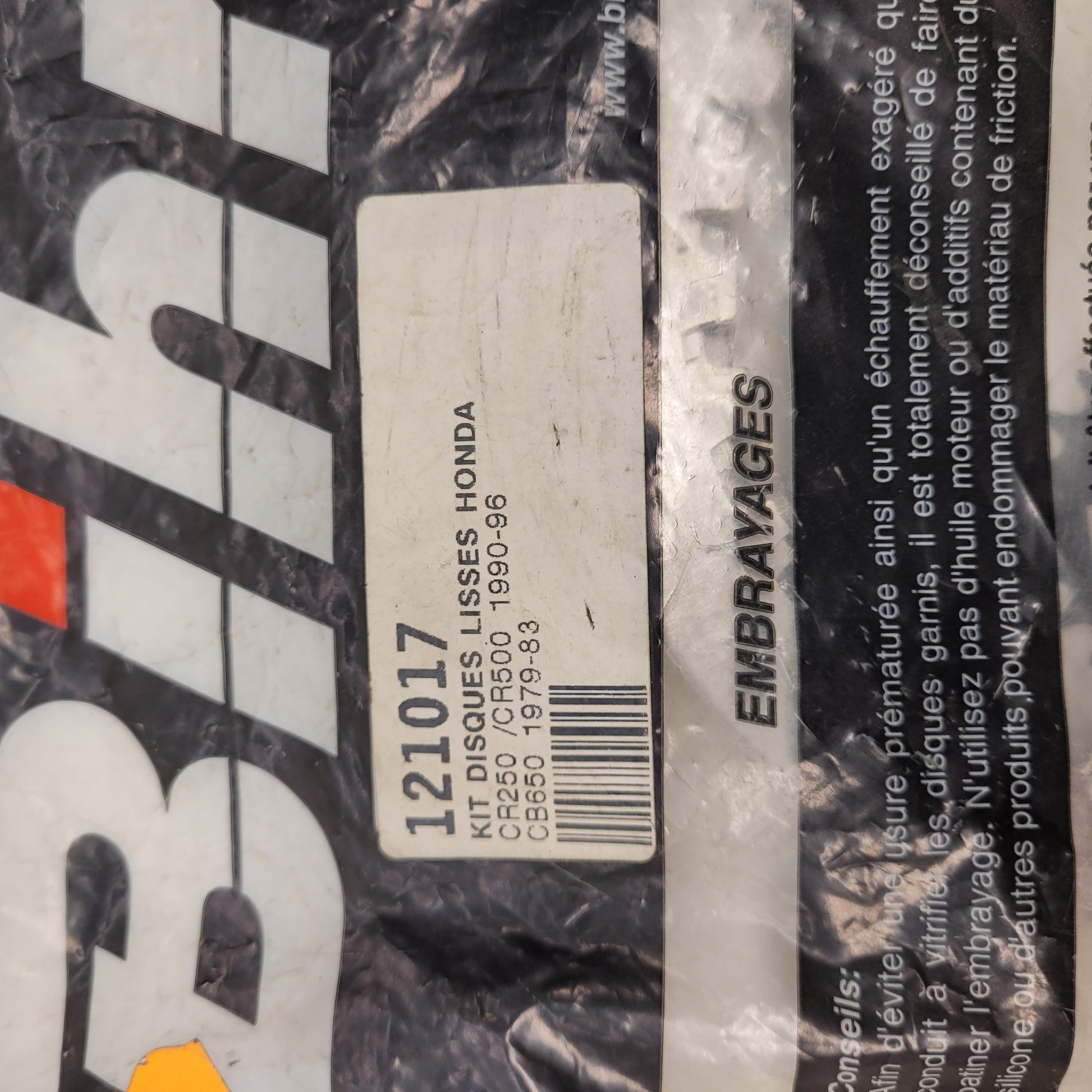 disques lisses neuf bihr honda 250 500 cr 90-96-2