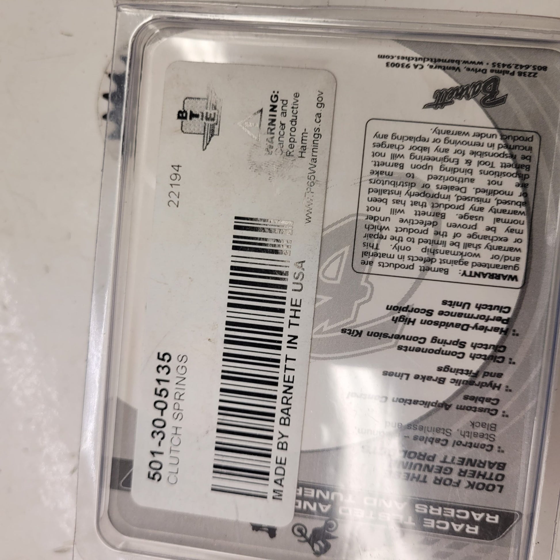 ressort embrayage neuf honda 250 crf  10-18-2