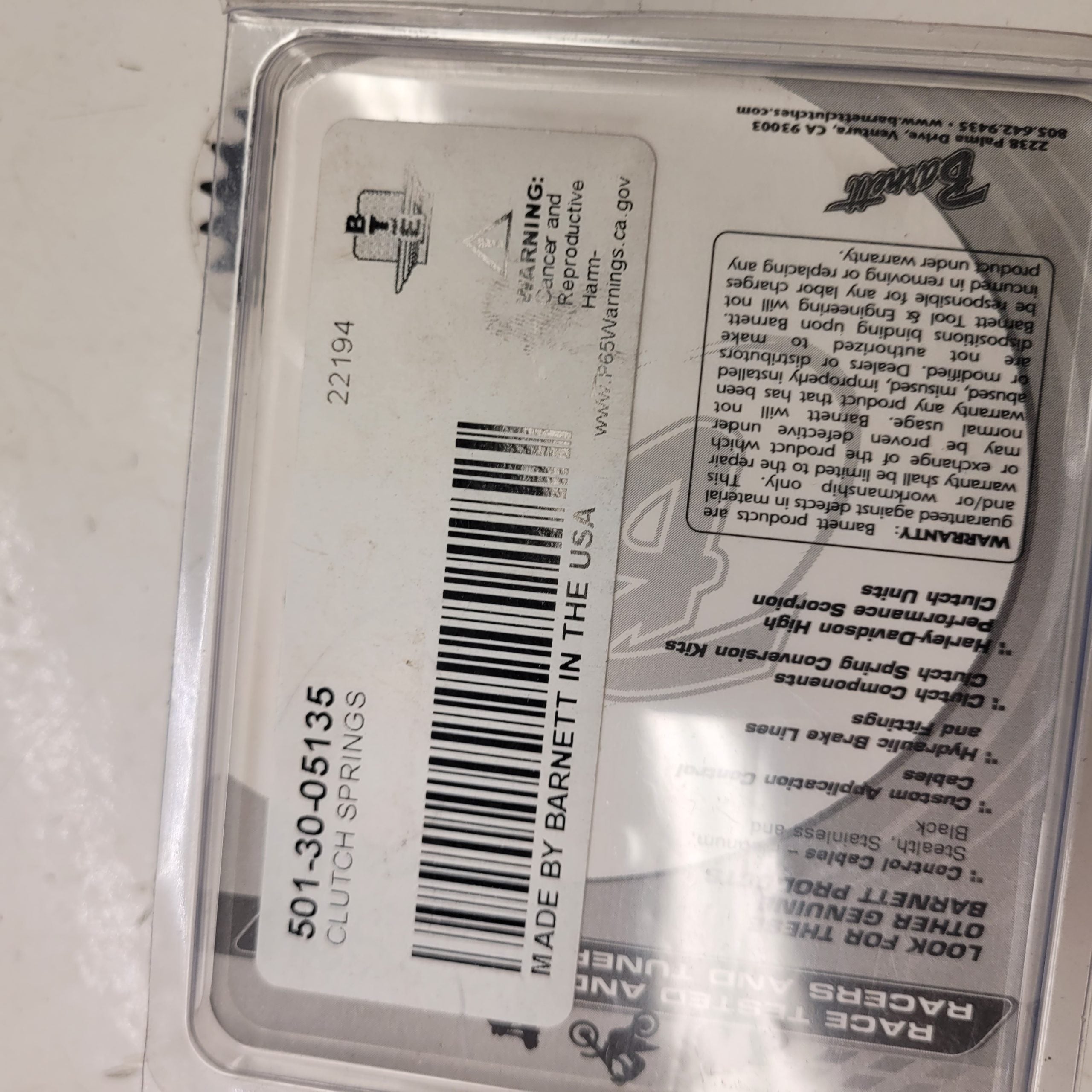 ressort embrayage neuf honda 250 crf  10-18