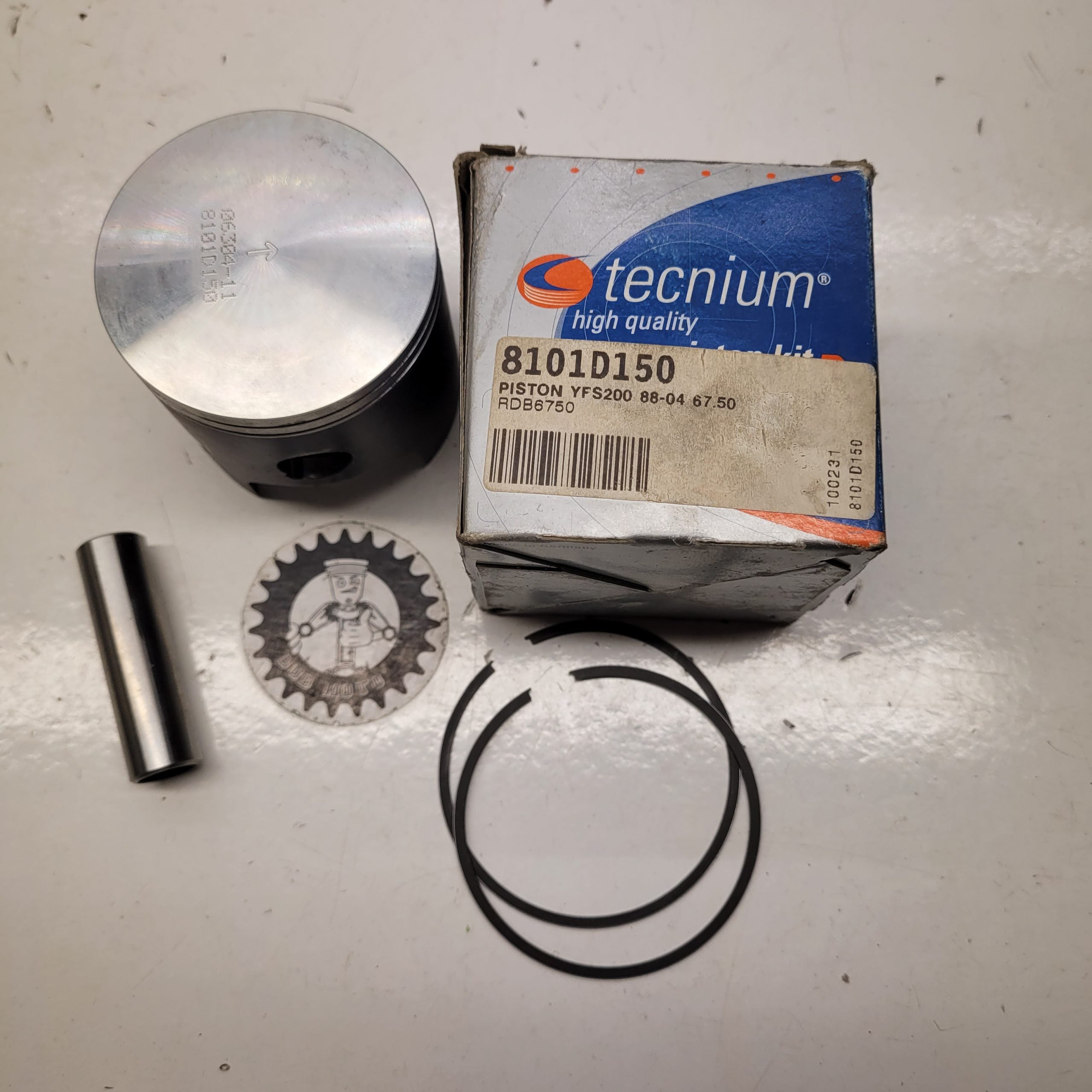 piston neuf yamaha 200 blaster 88-04 manque goupille