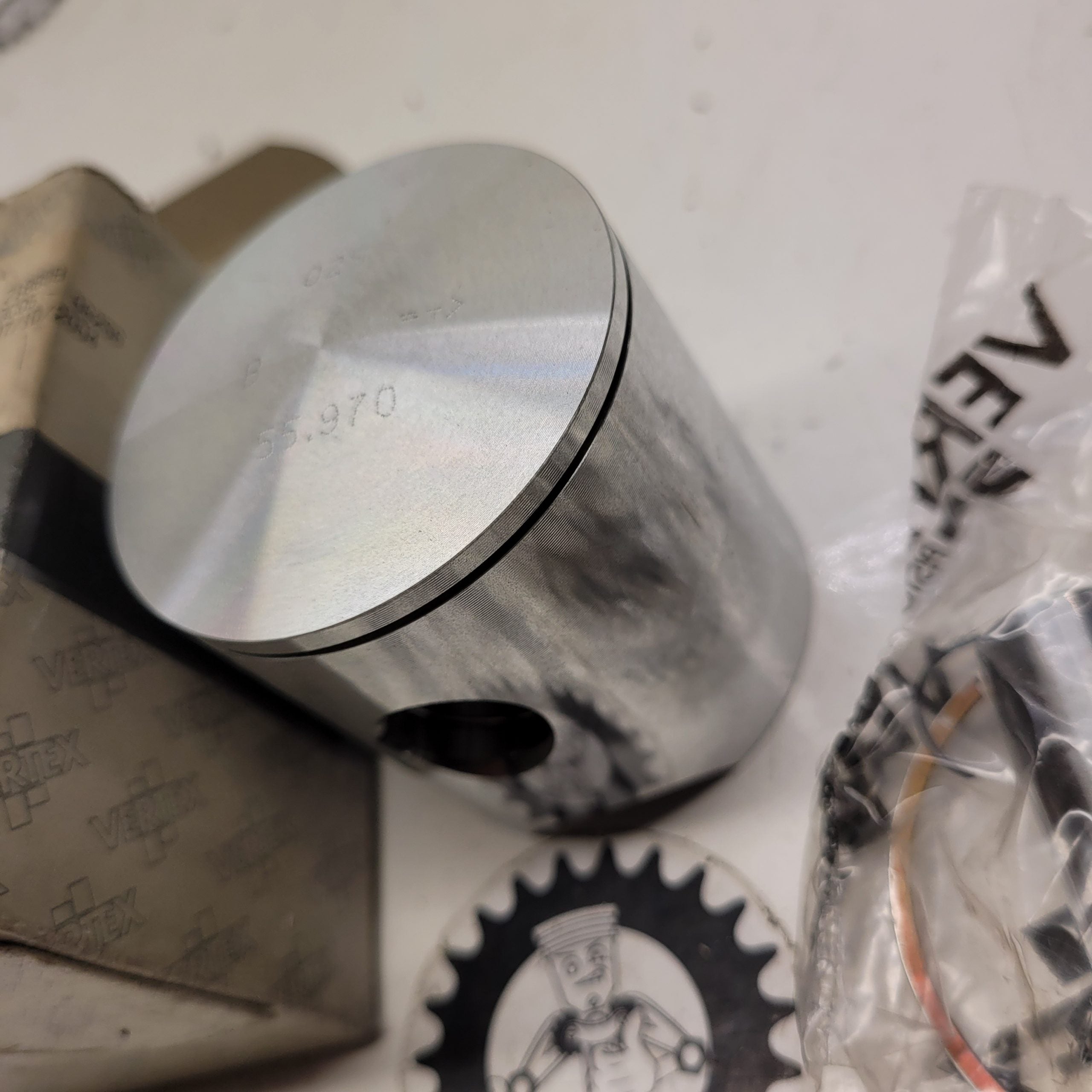 kit piston neuf husqvarna 125 cr 21889B