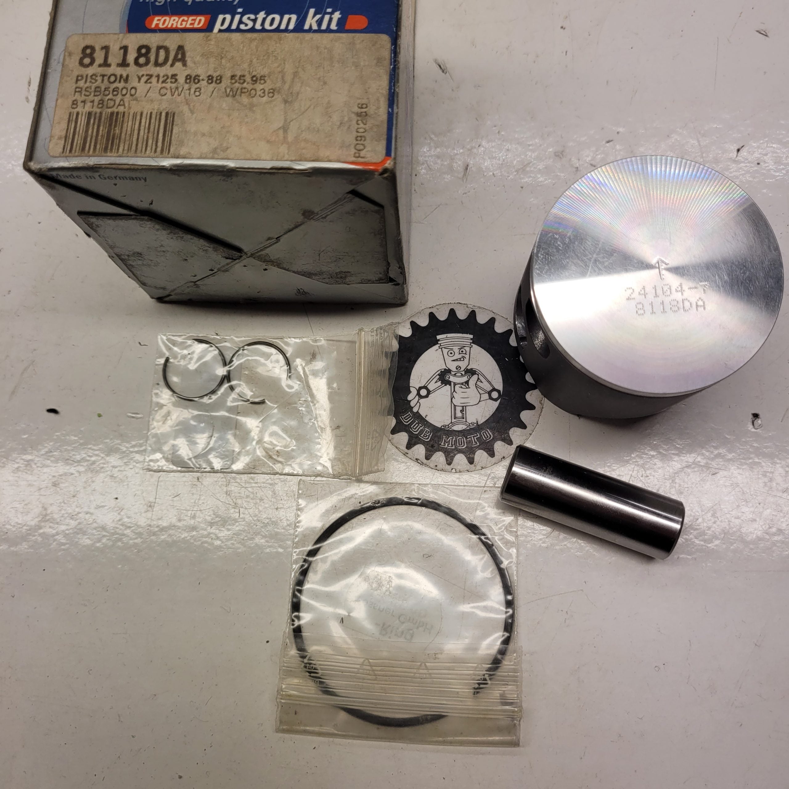 kit piston yamaha 125 yz 86-88