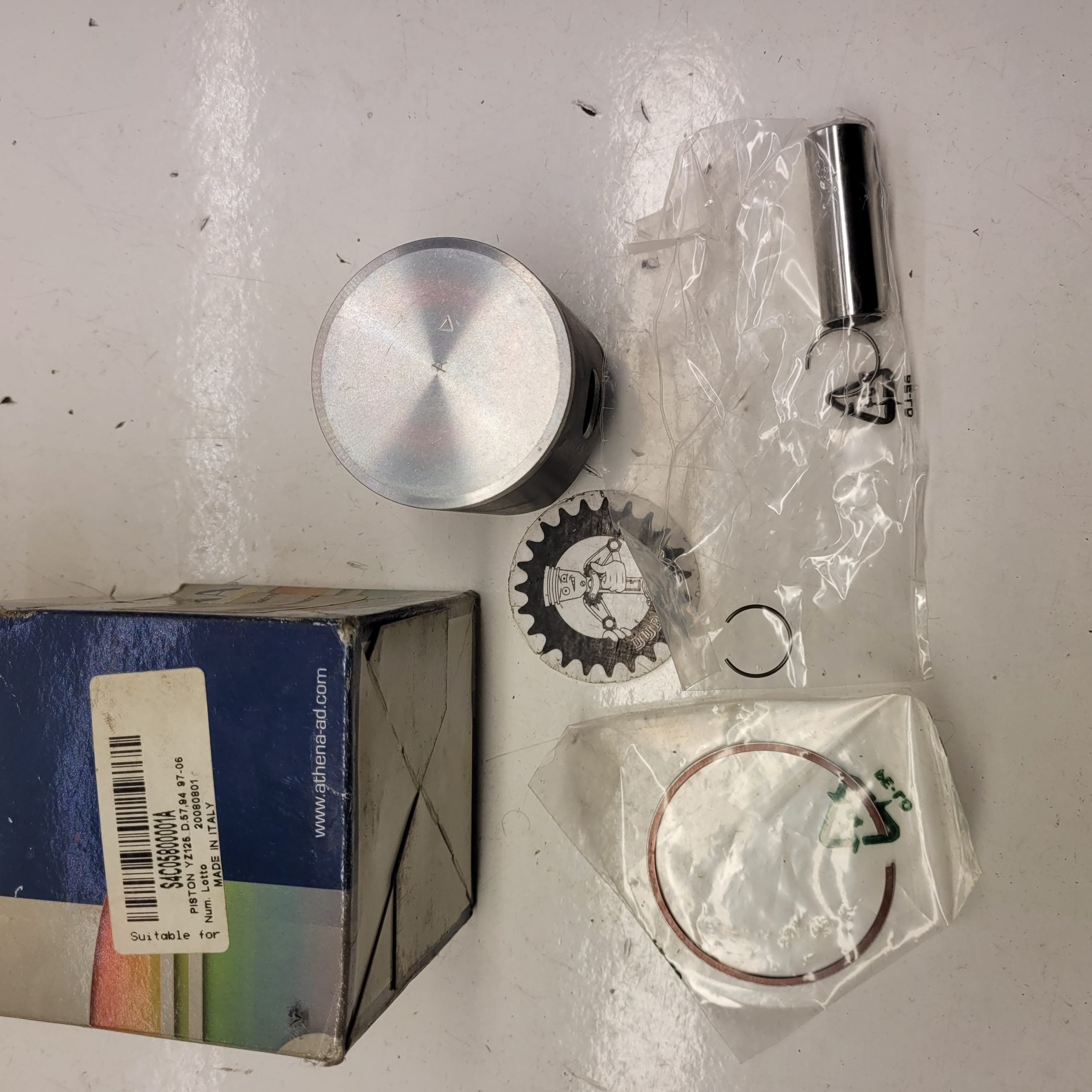 kit piston neuf yamaha 125 yz 97-06