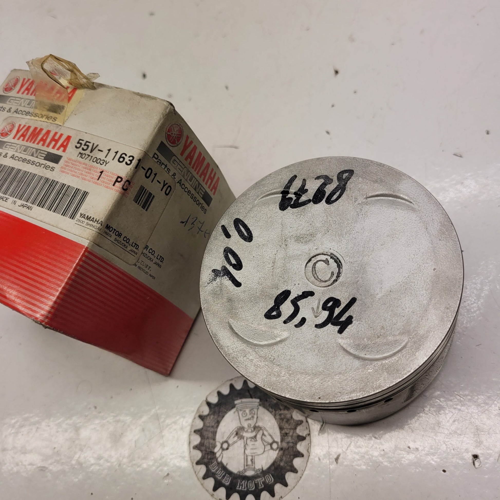 piston neuf yamaha 350 xt 55v-11631-01-Y0-1