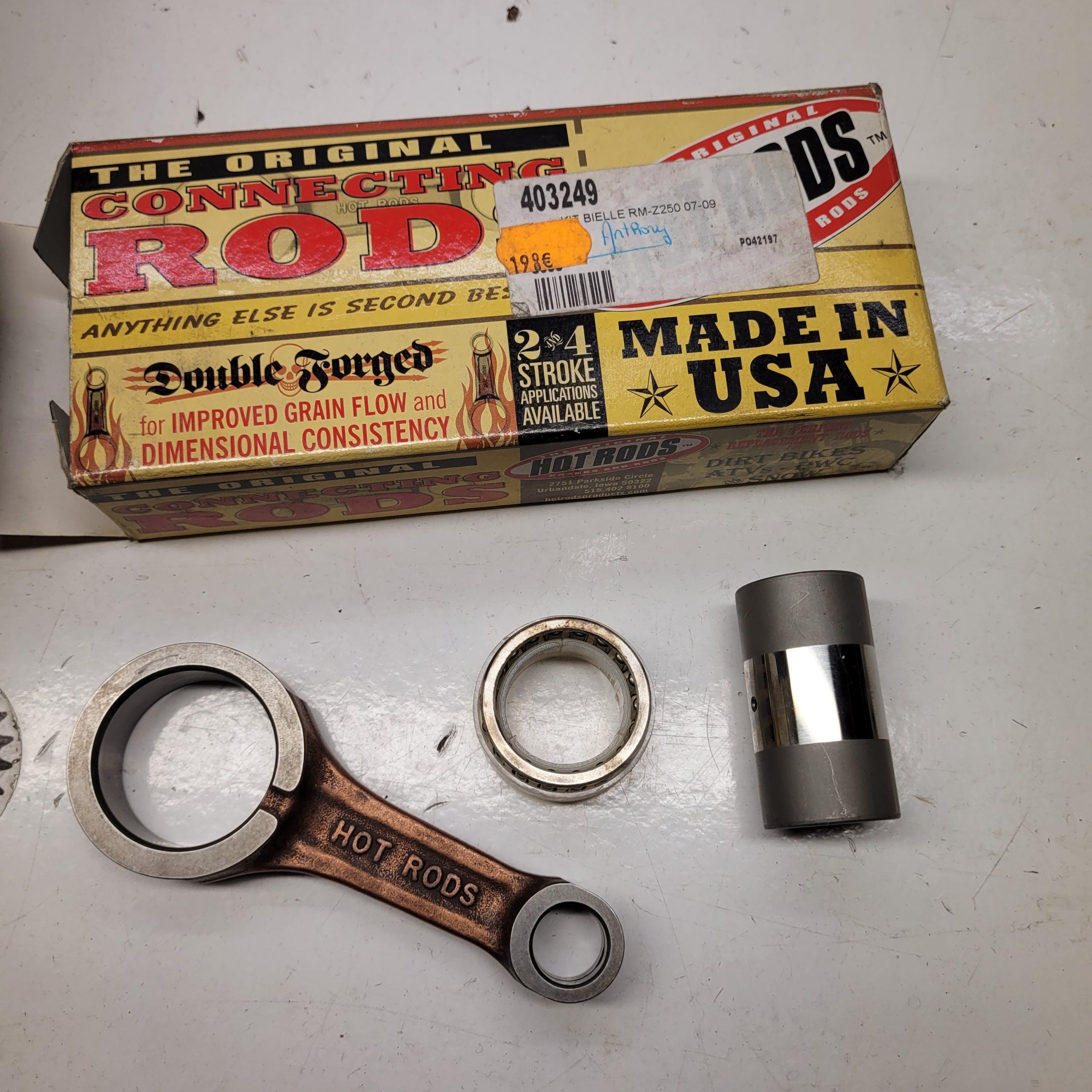 kit bielle neuve suzuki 250 rmz 07-09