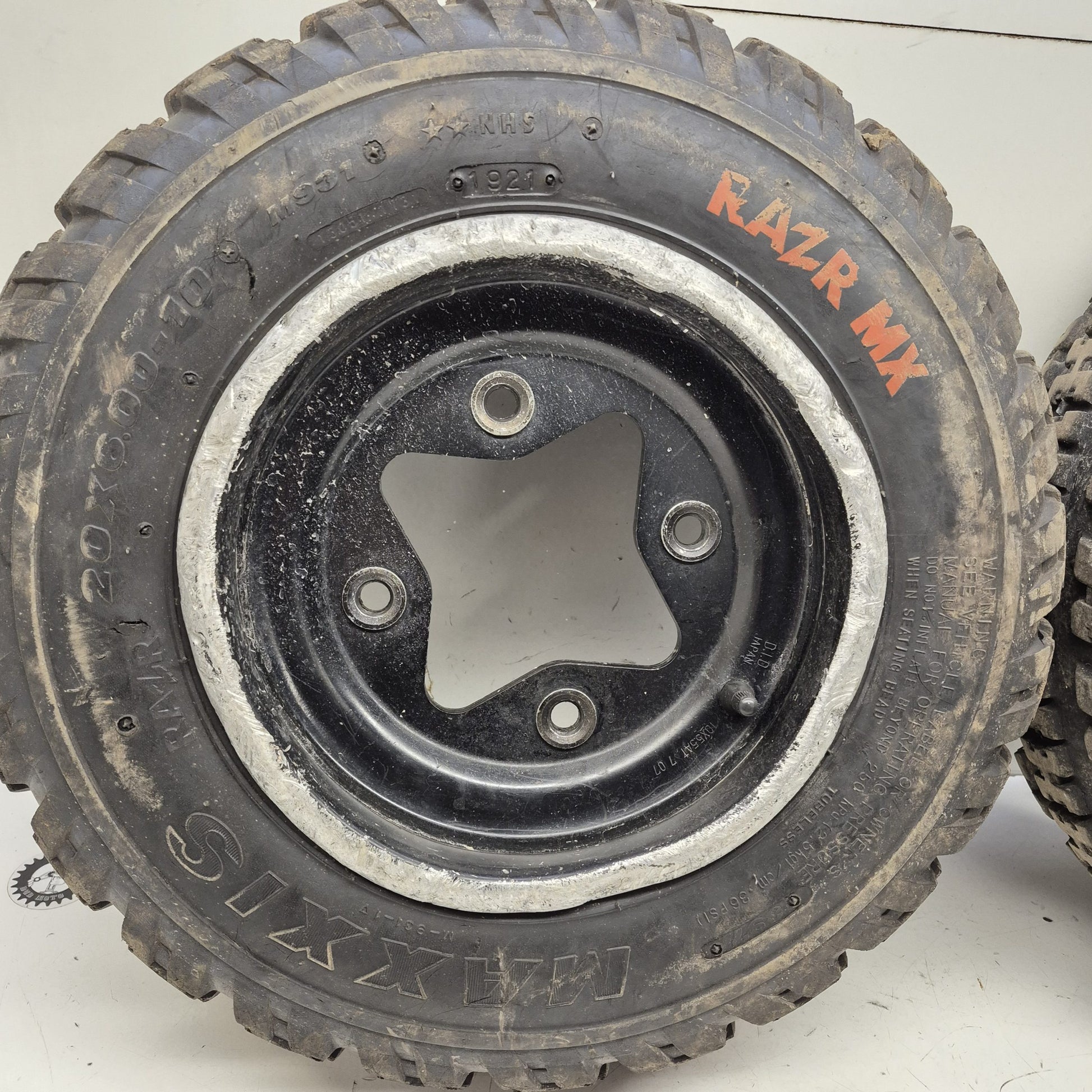 roues avants suzuki 450 ltr-2