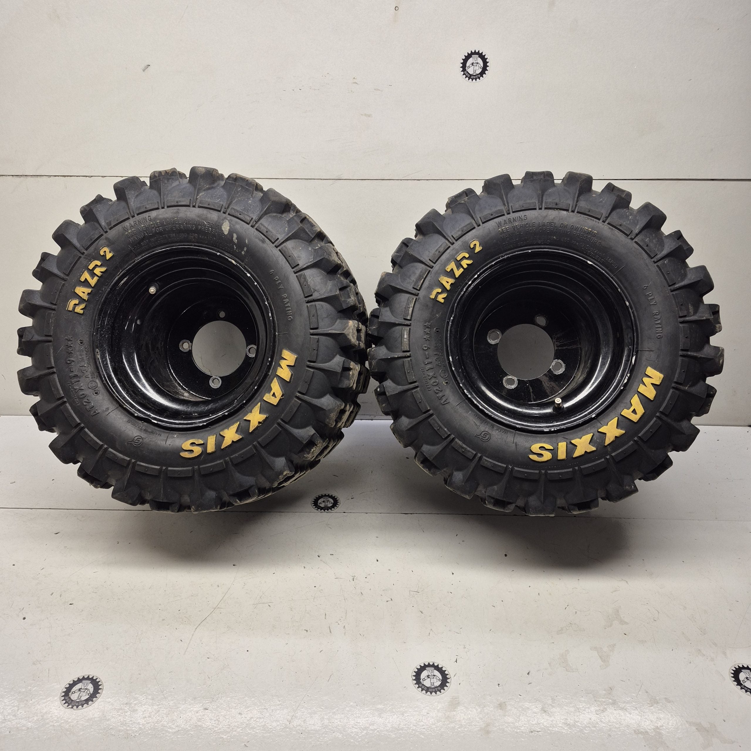roues arrière 9" suzuki 450 ltr