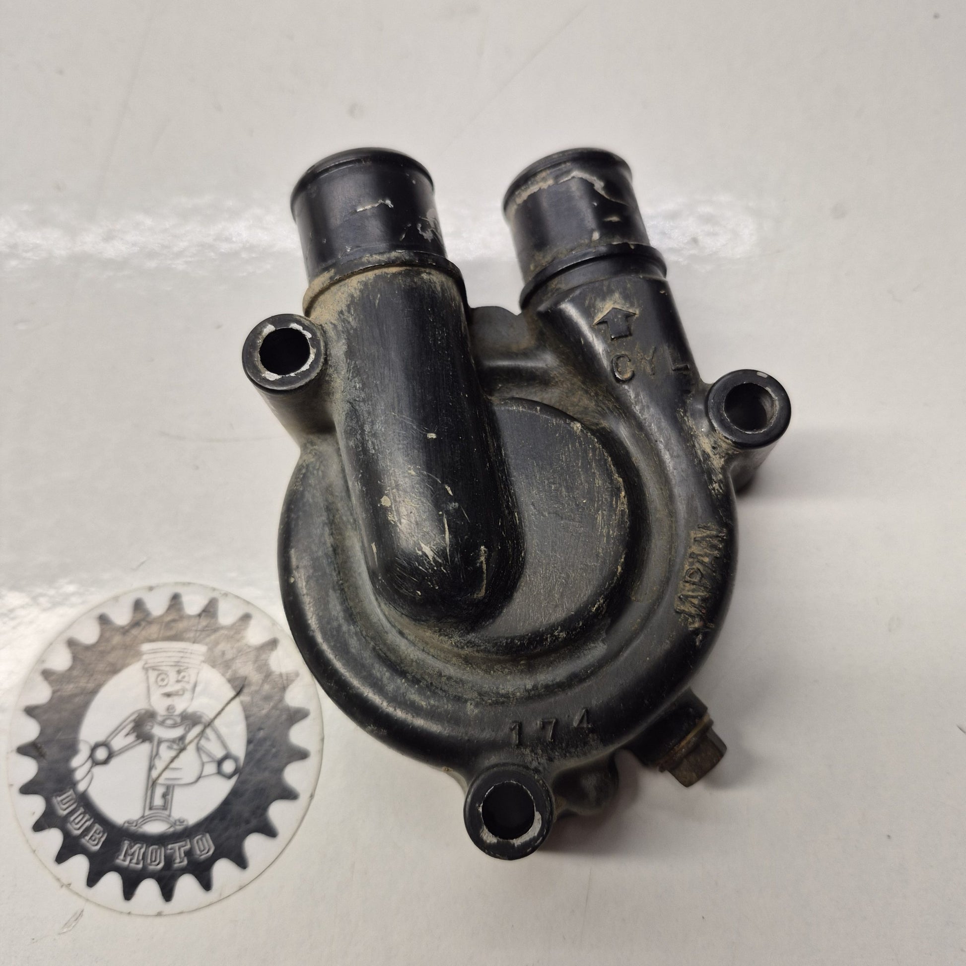 couvercle pompe a eau kawasaki 250 ksf 2004-1