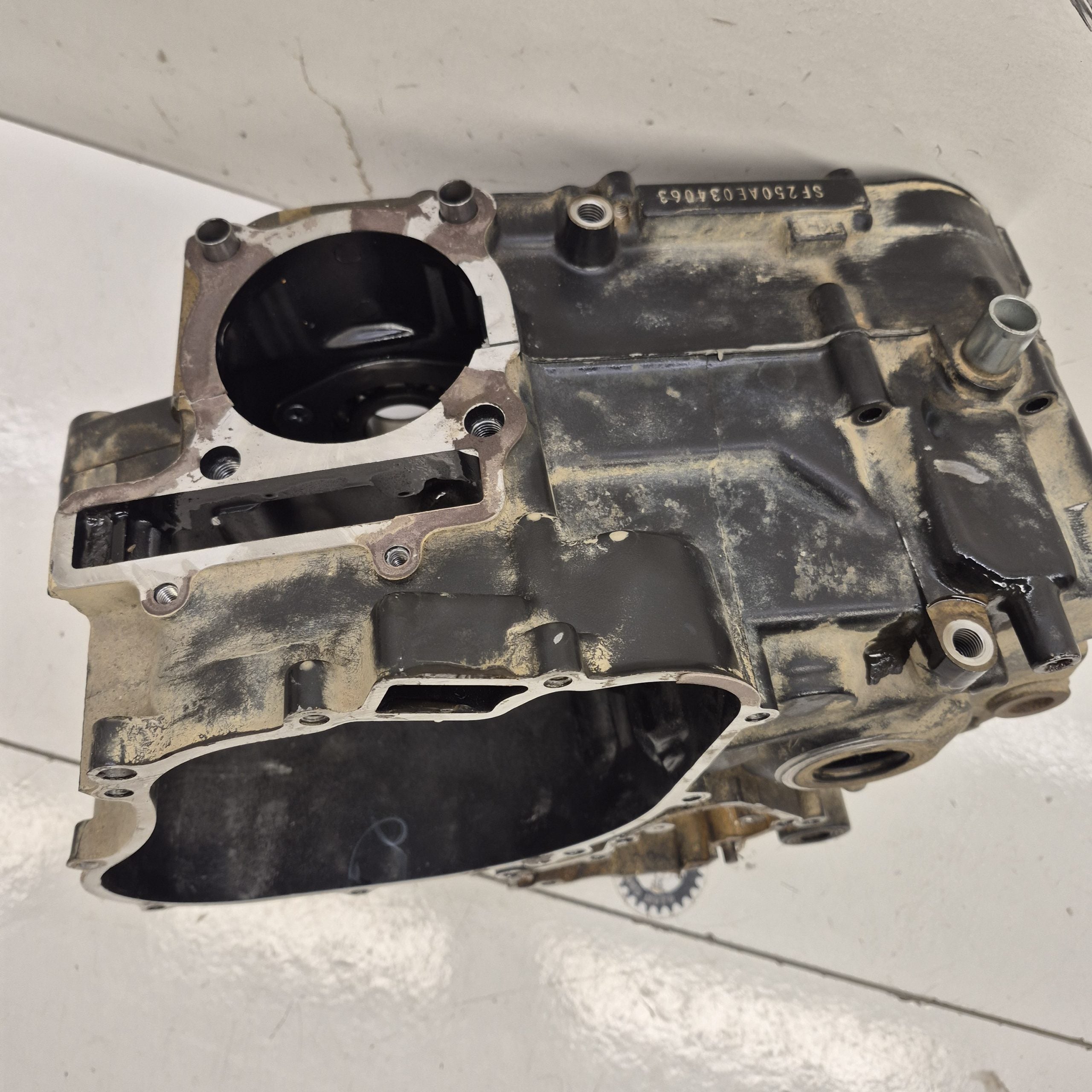 carters moteur kawasaki 250 ksf 2004-7
