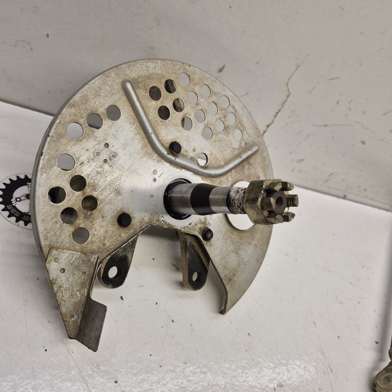 fusee gauche kawasaki 250 ksf 2004-2