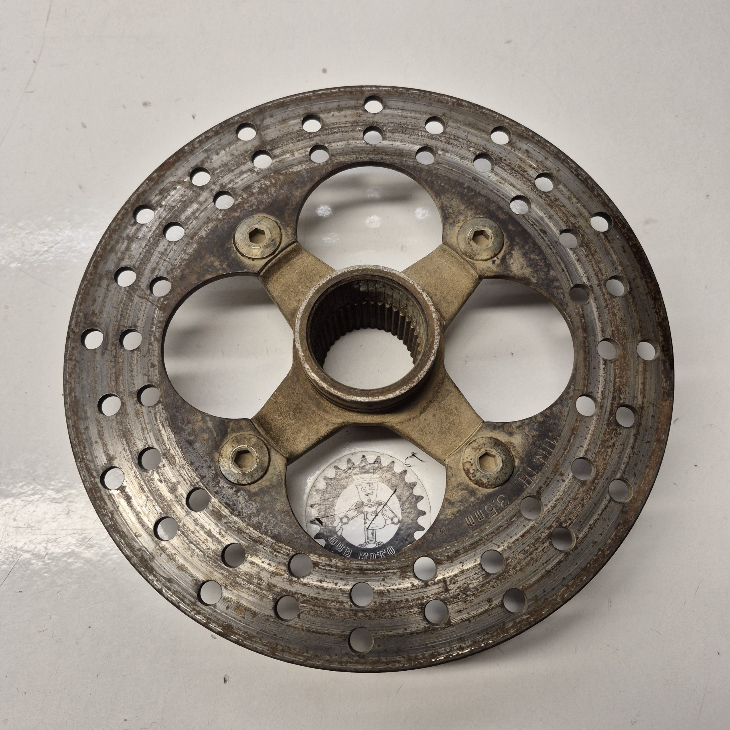 support et disque kawasaki 250 ksf 2004