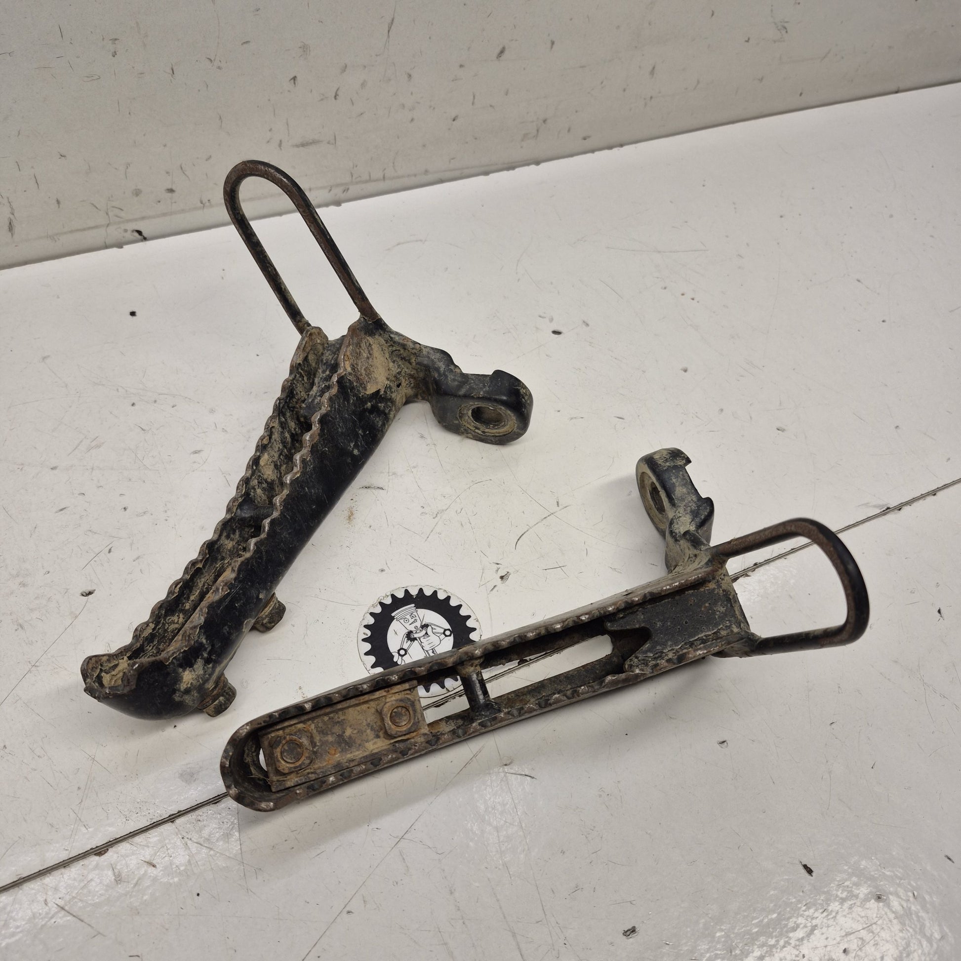 cales pieds kawasaki 250 ksf 2004-1