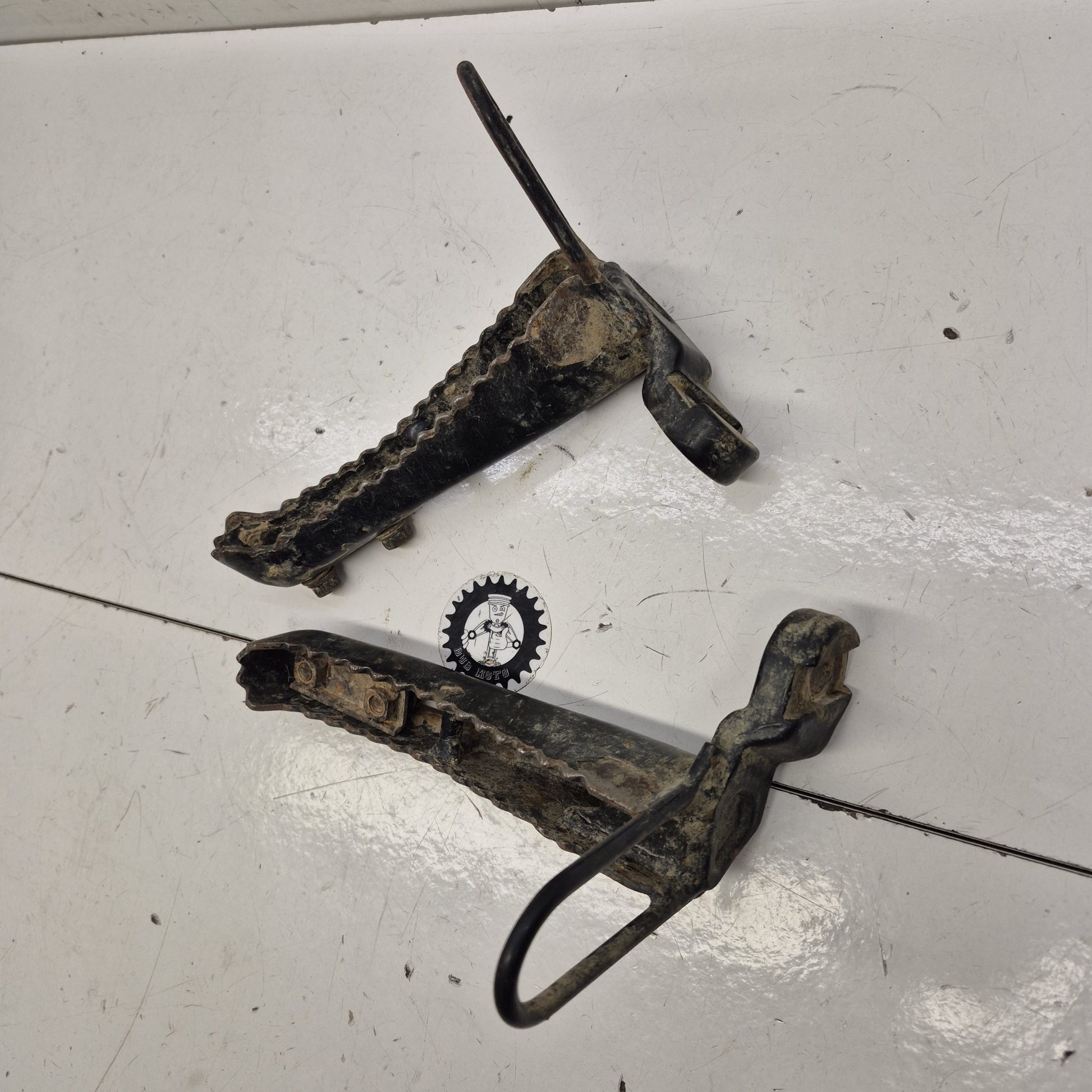 cales pieds kawasaki 250 ksf 2004-2