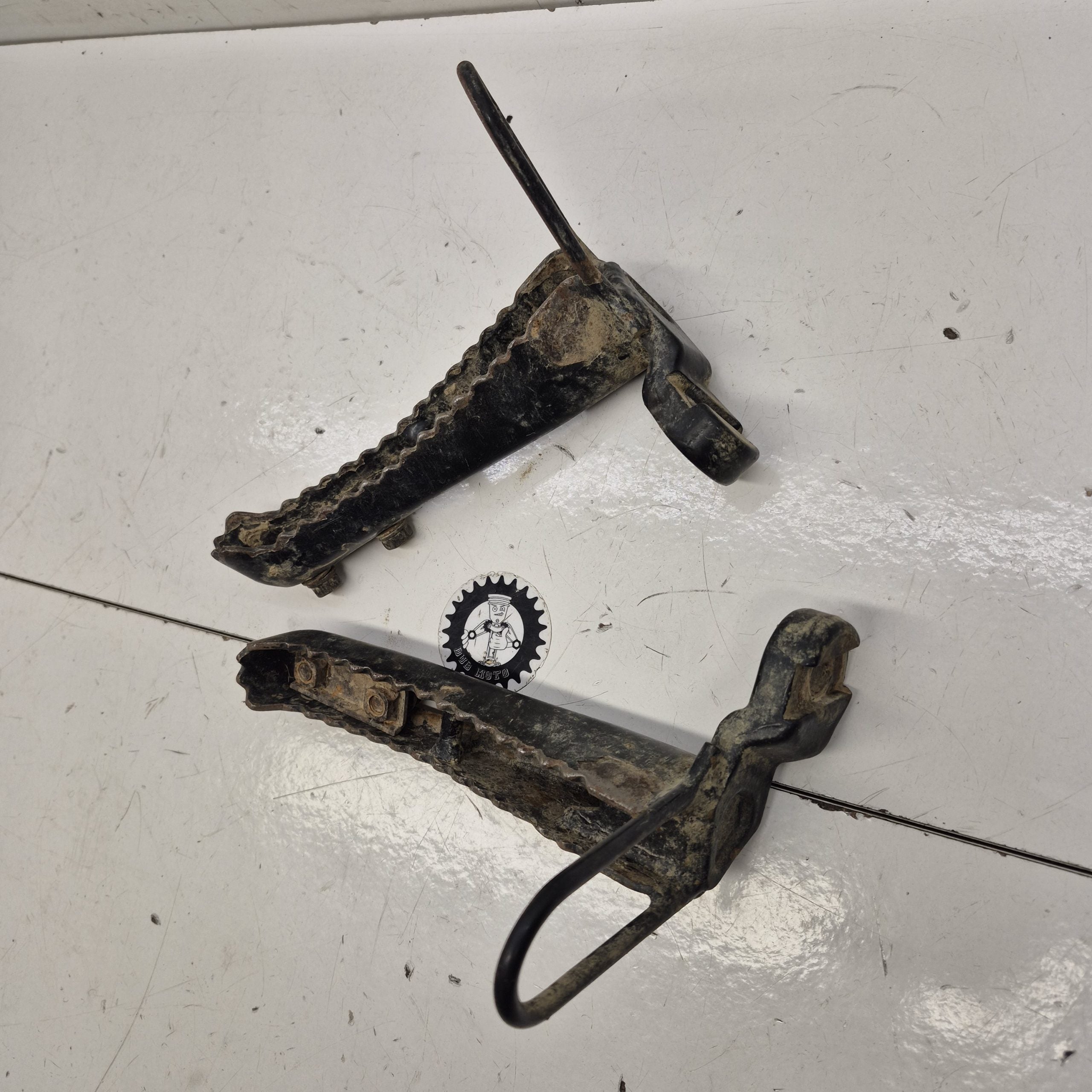 cales pieds kawasaki 250 ksf 2004