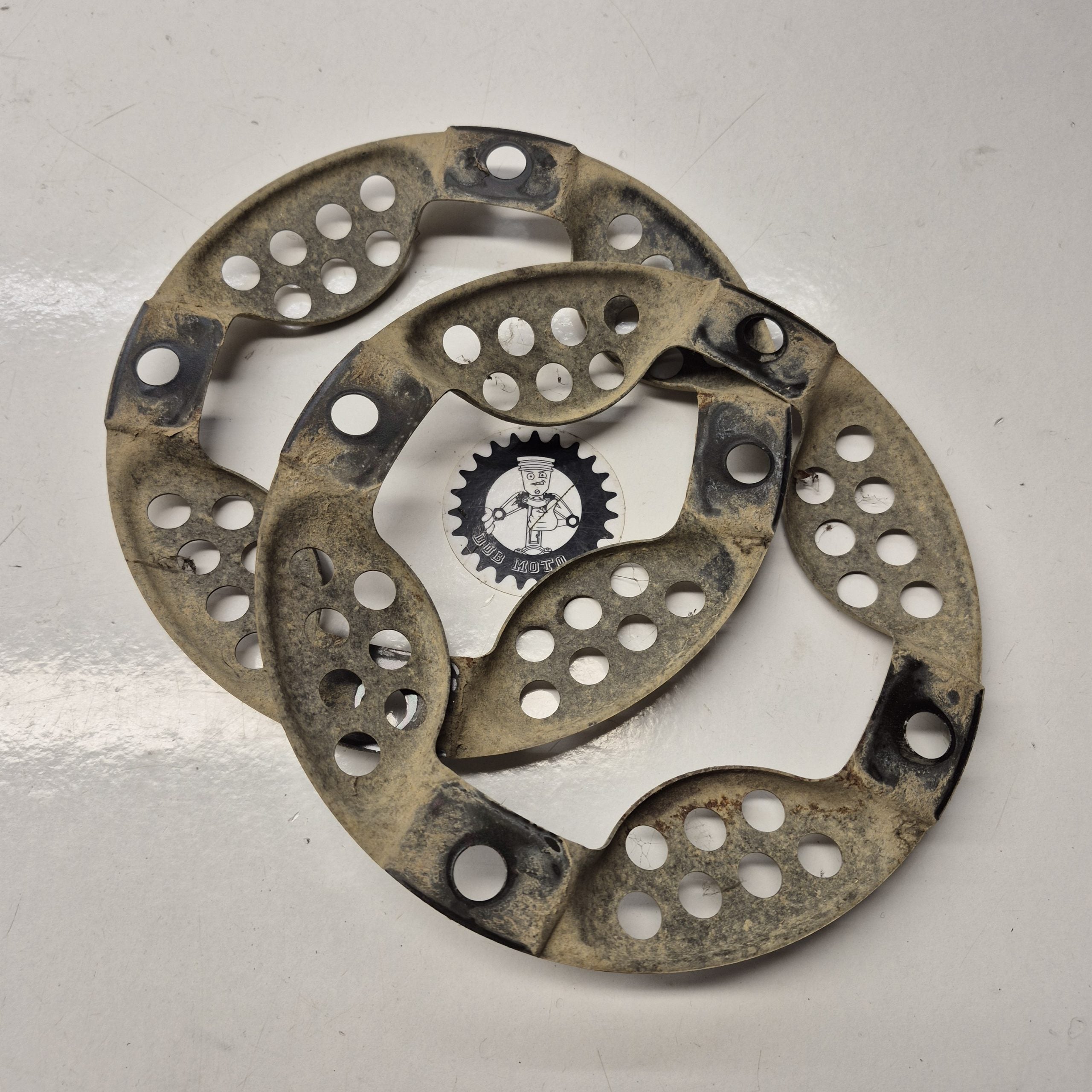couvercle flasque roue avant kawasaki 250 ksf 2004