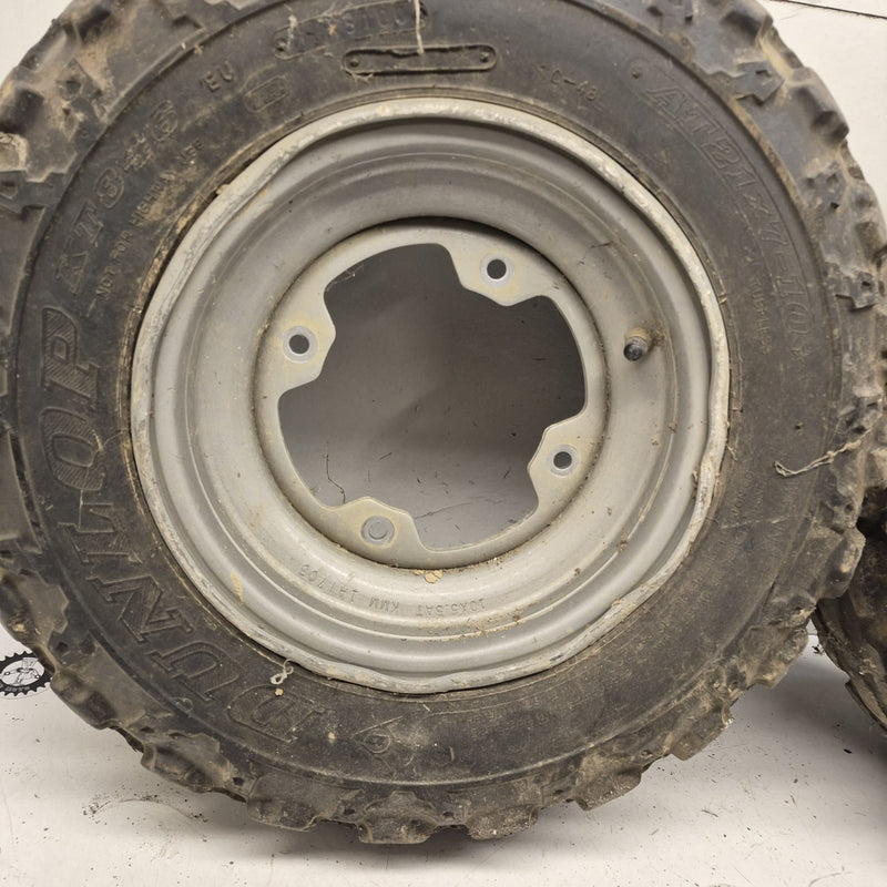 roue avant kawasaki 250 ksf 2004-2