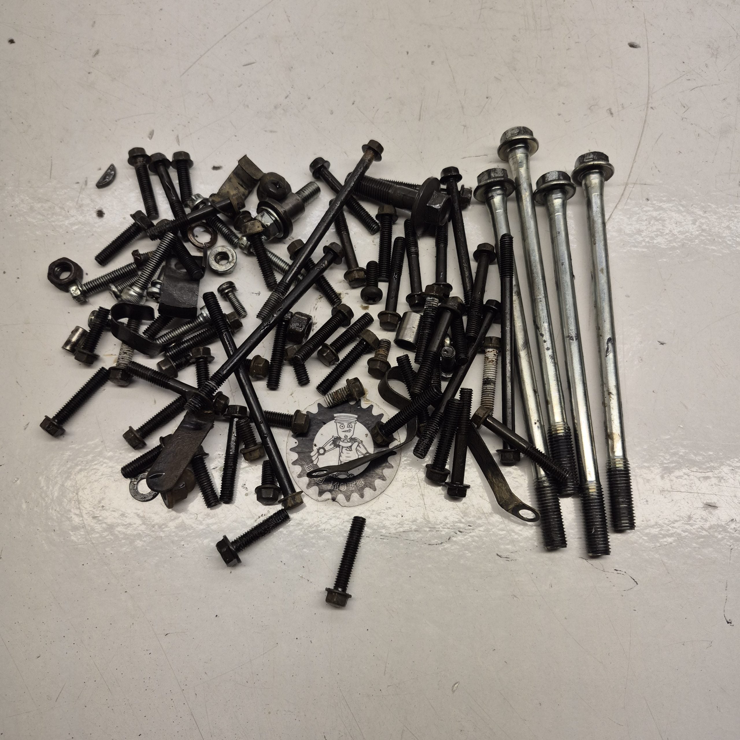 visserie moteur kawasaki 250 ksf 2004