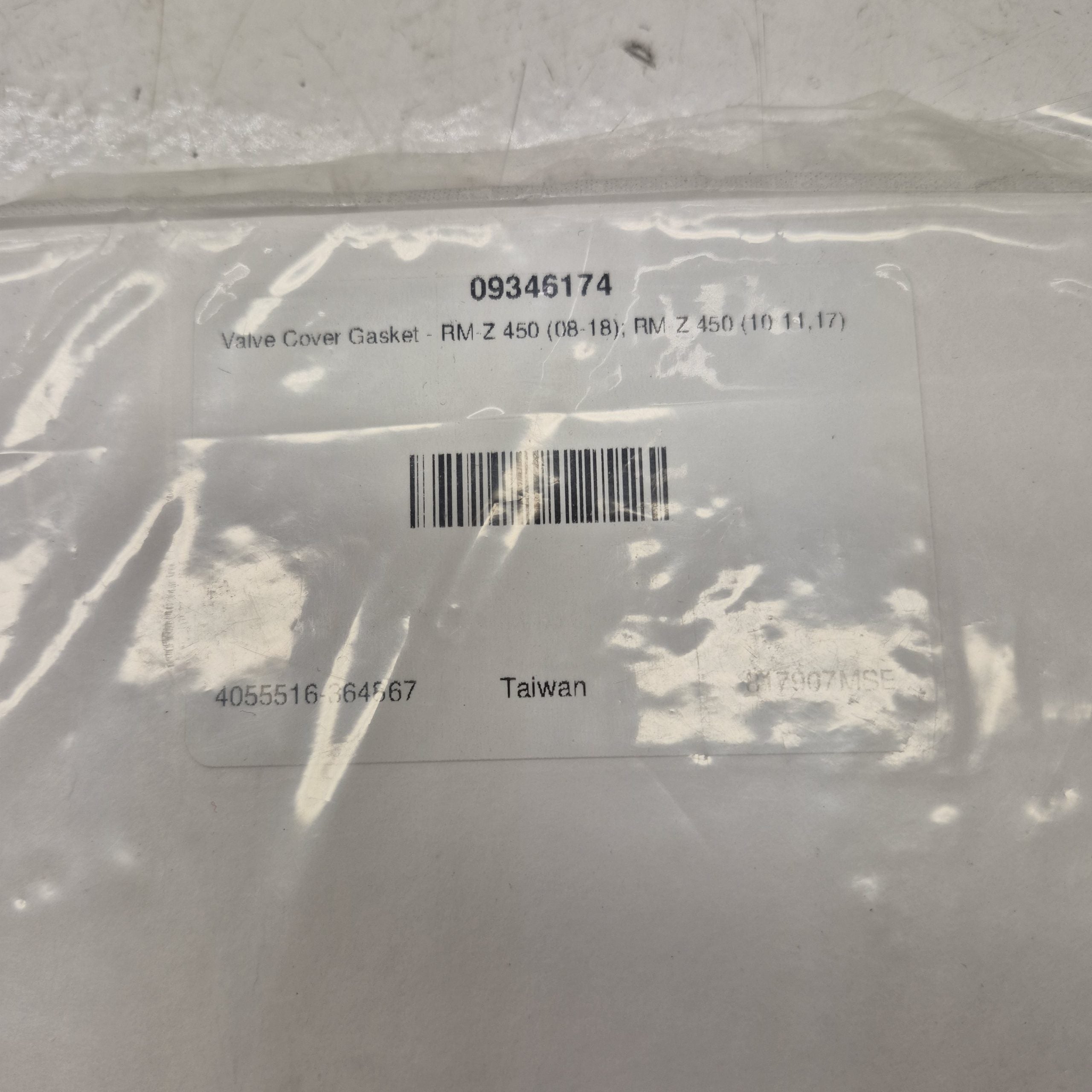 joint cache culbuteur suzuki 450 rmz 06-18 09346174