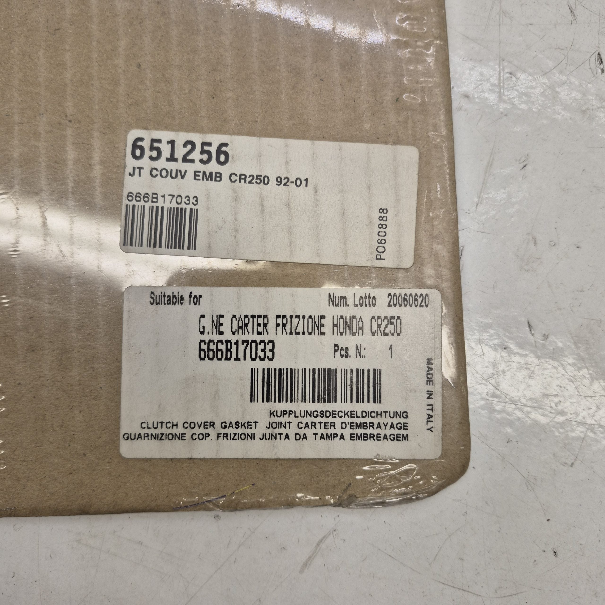 joint carter honda 250 cr 92-01-2