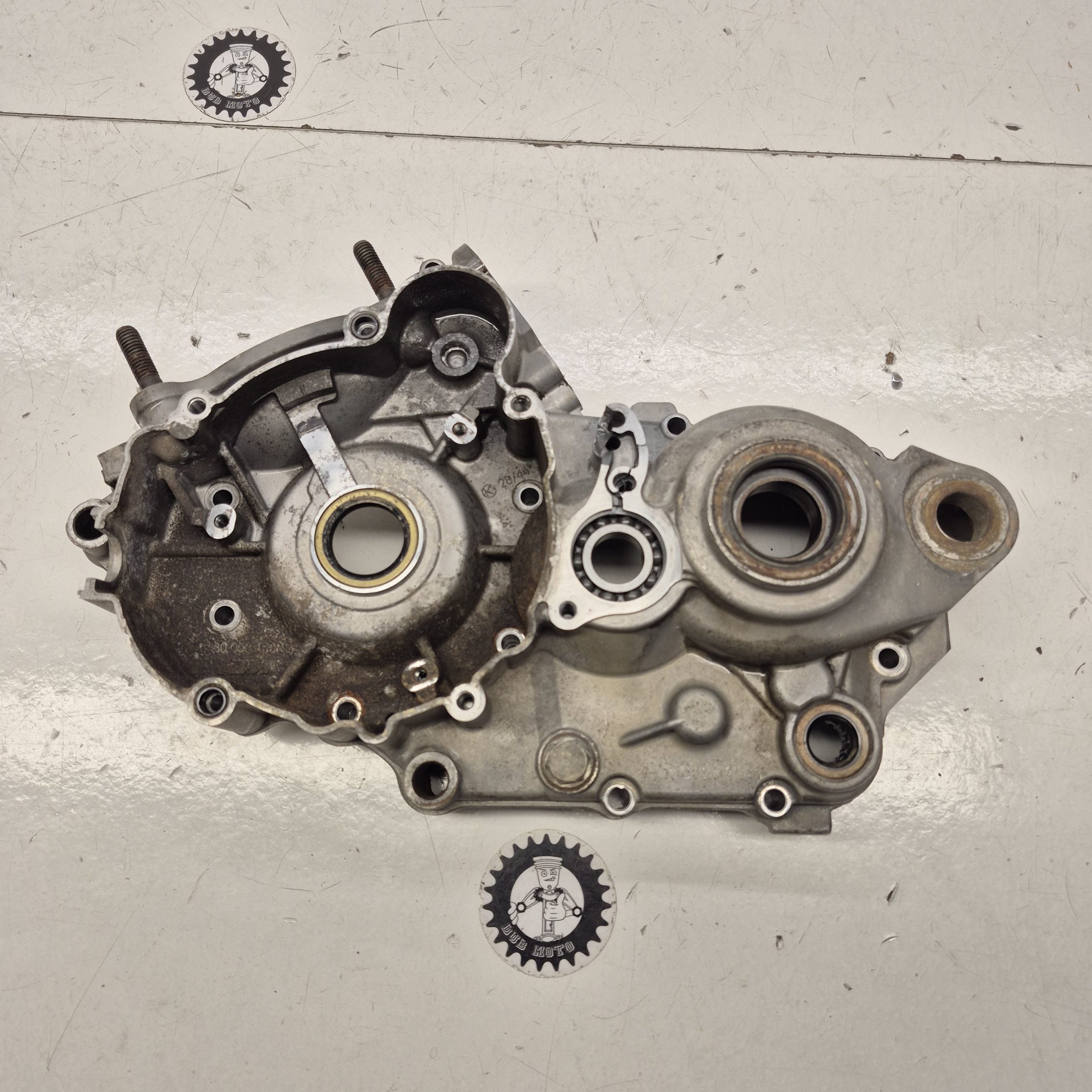 carter moteur gauche en l'etat ktm 125 sx 2015