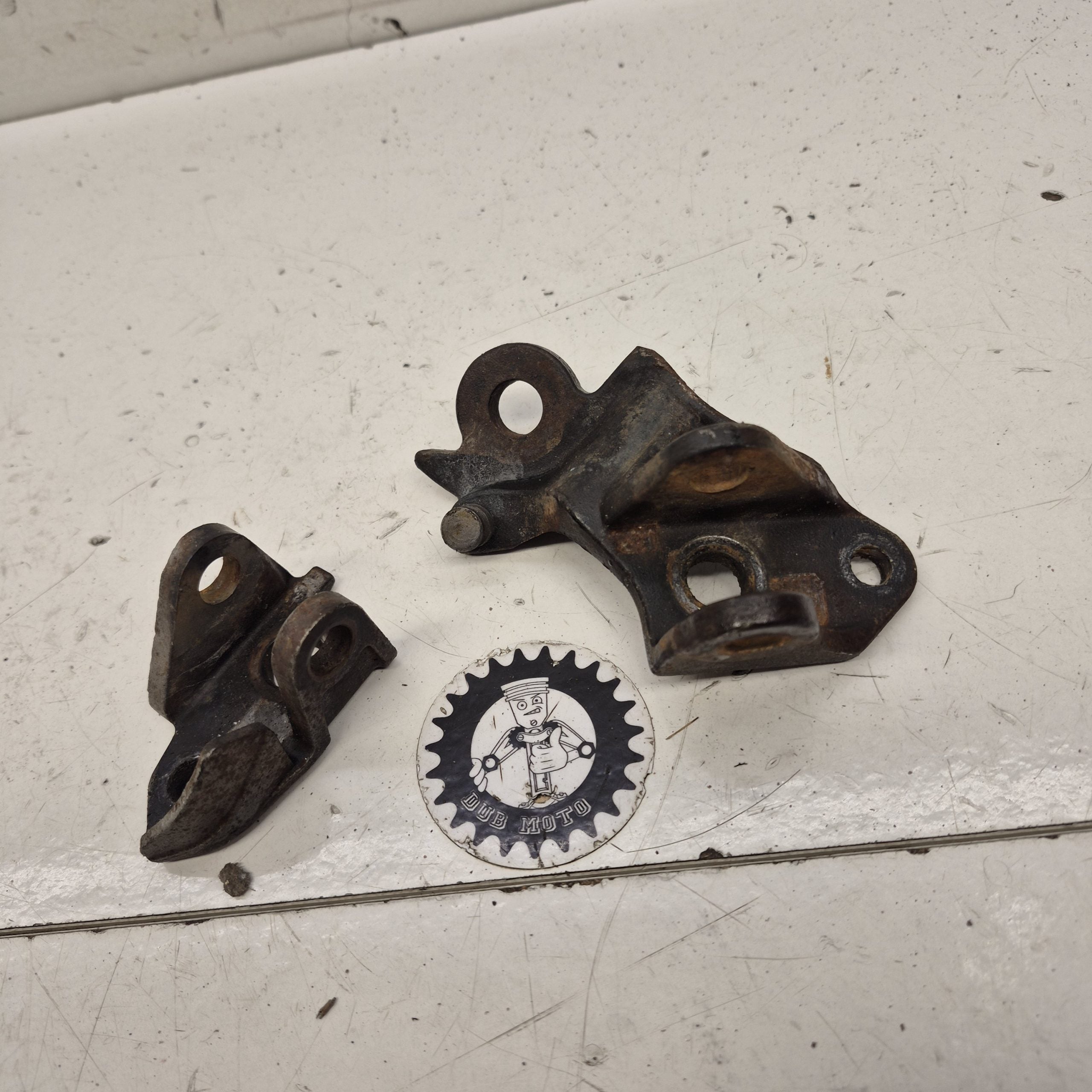 support cales pieds honda 450 crf 2014