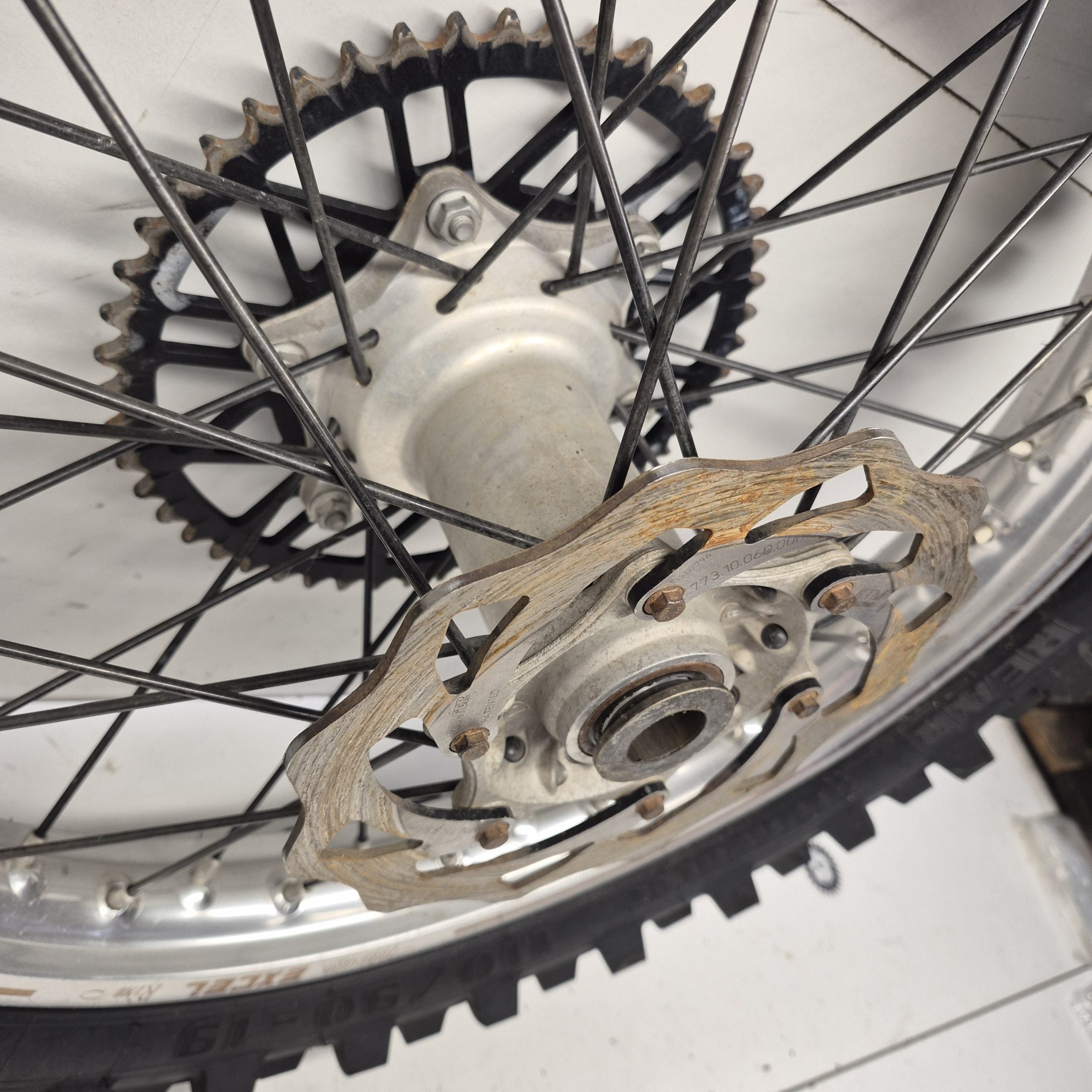 roue arriere excel ktm 350 sxf 2015-2