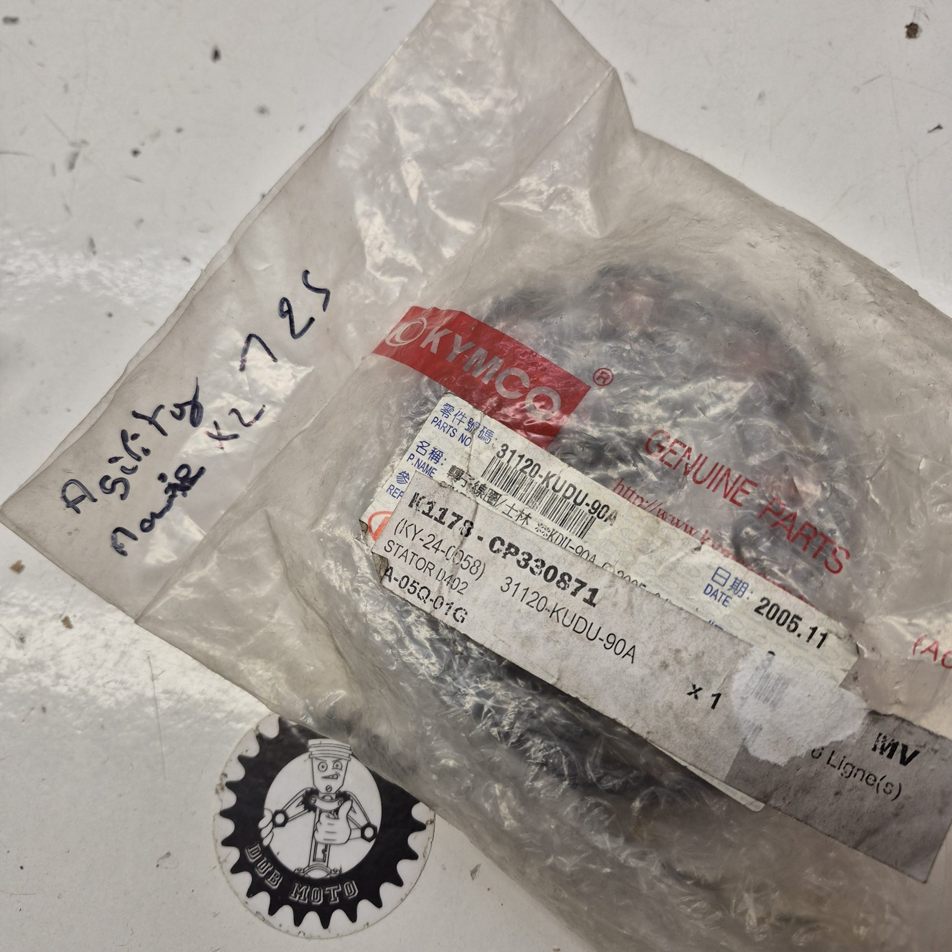stator allumage neuf kymco 125 agility movie vivio 31120-KUDU-90A-1
