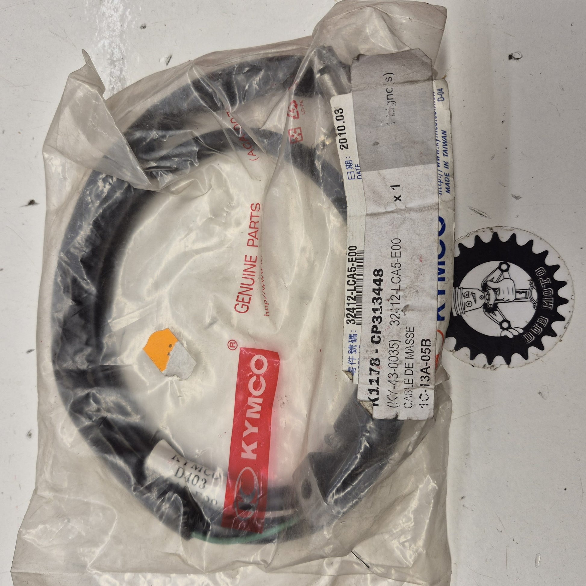 cable de masse neuf kymco 250 300 mxu 32412-LCA5-E00-1