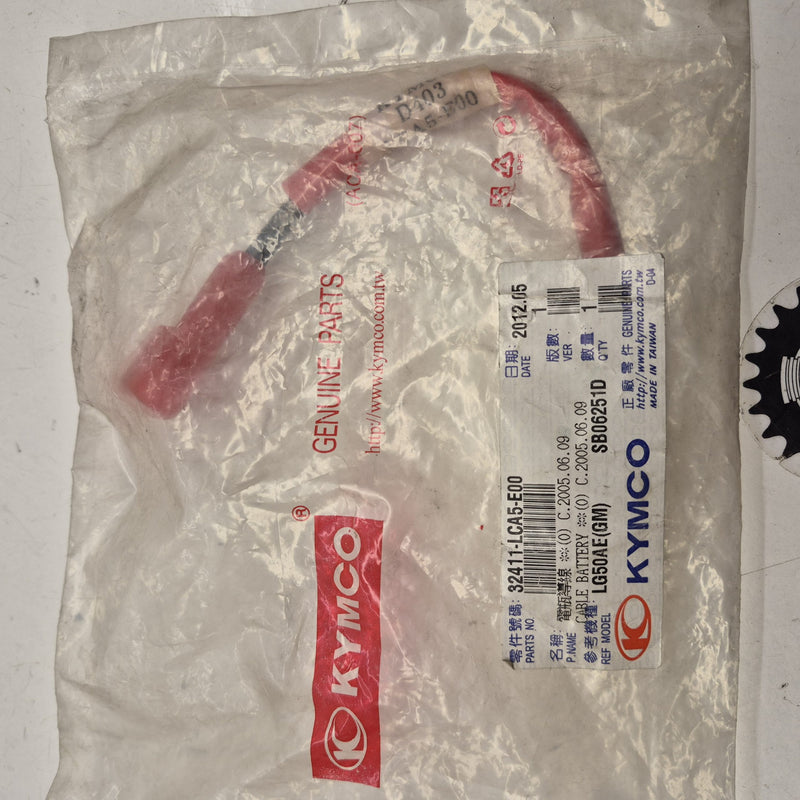 cable positif neuf kymco 250 300 mxu 32411-LCA5-E00-1