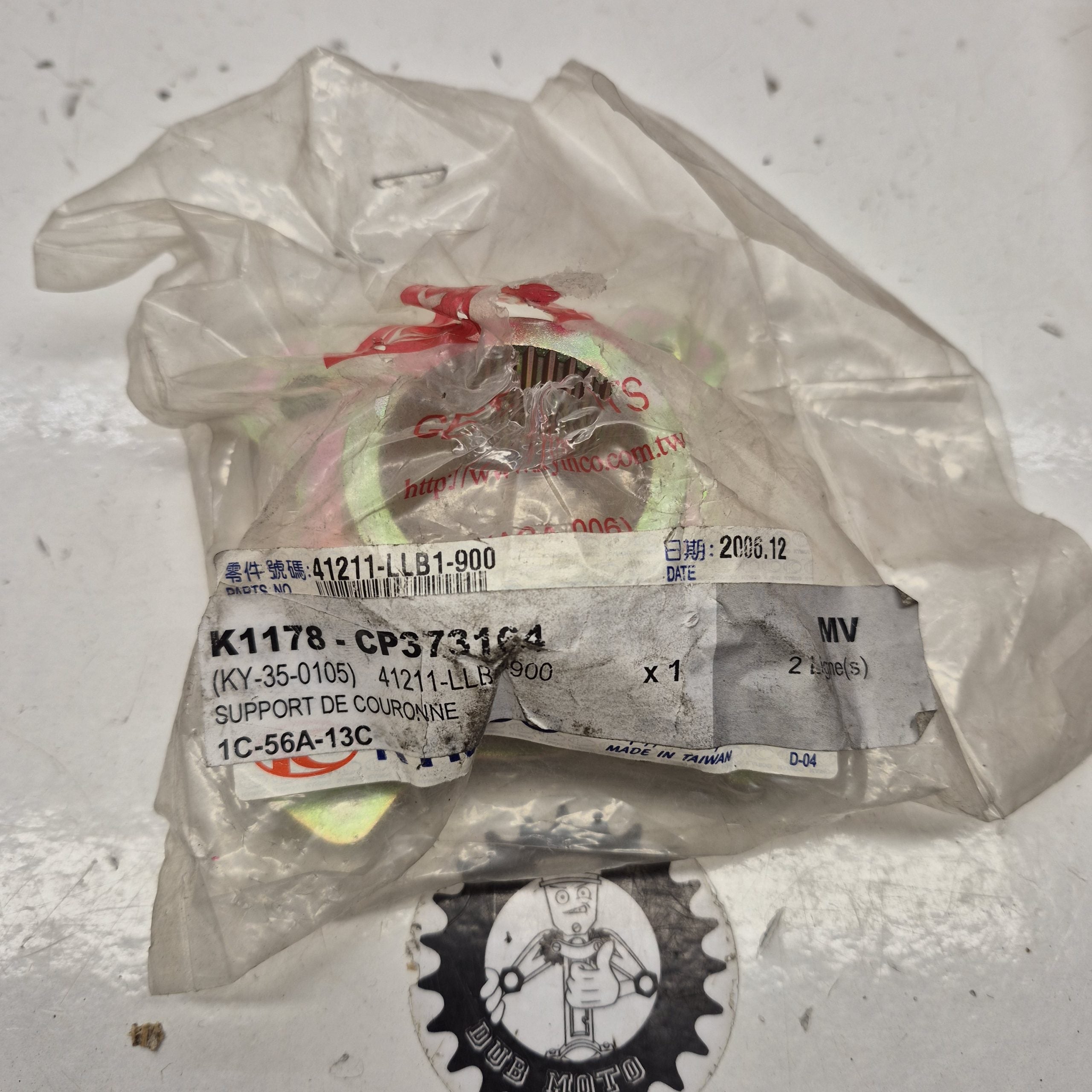 support de couronne neuf kymco 50 150 mxer mxu 41211-LLB1-900