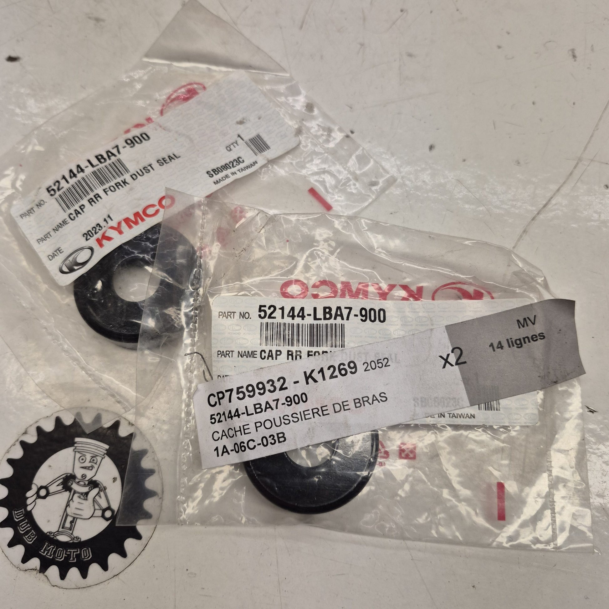cache poussiere de bras oscillant x2 neuf kymco 50-300 mxu kxr maxxer-1