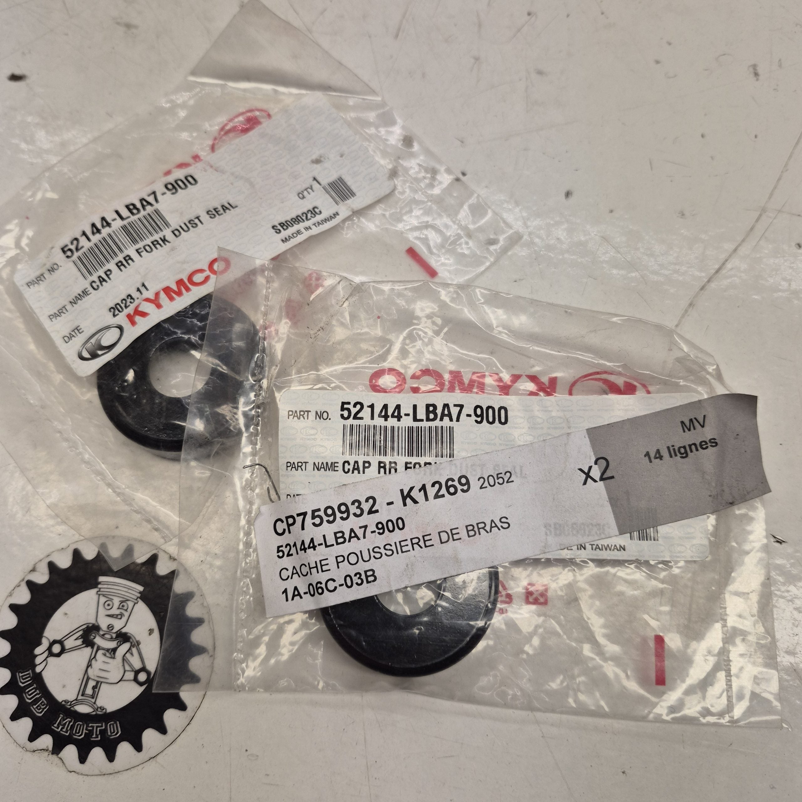 cache poussiere de bras oscillant x2 neuf kymco 50-300 mxu kxr maxxer