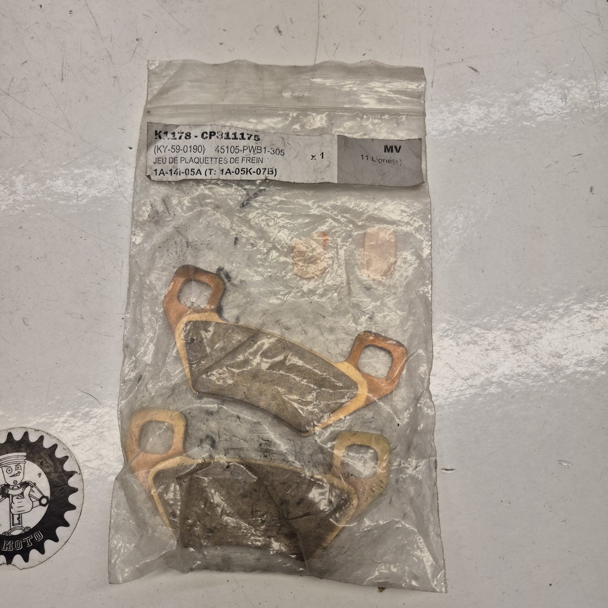 plaquette de frein kymco 45105-PWB1-305-1