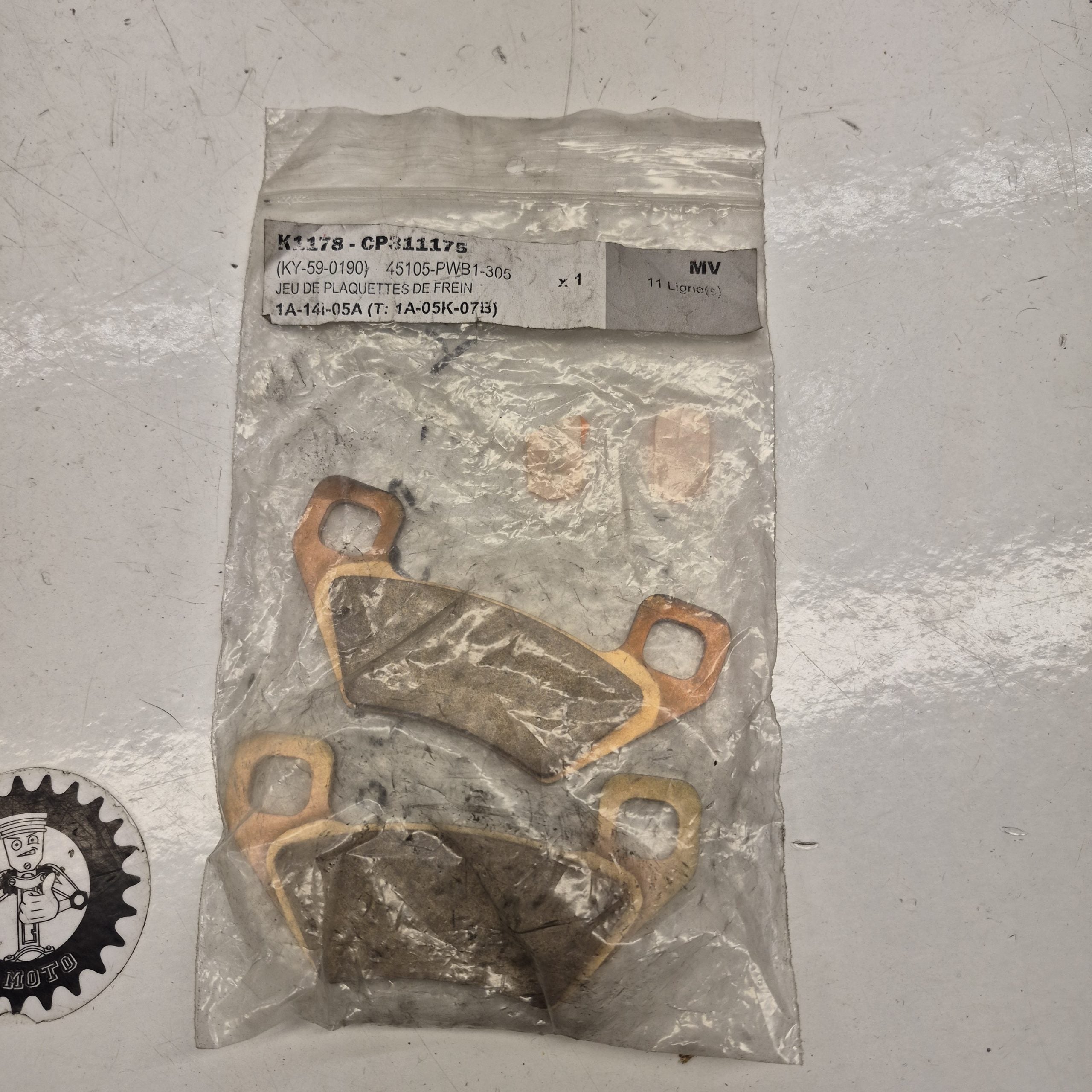 plaquette de frein kymco 45105-PWB1-305