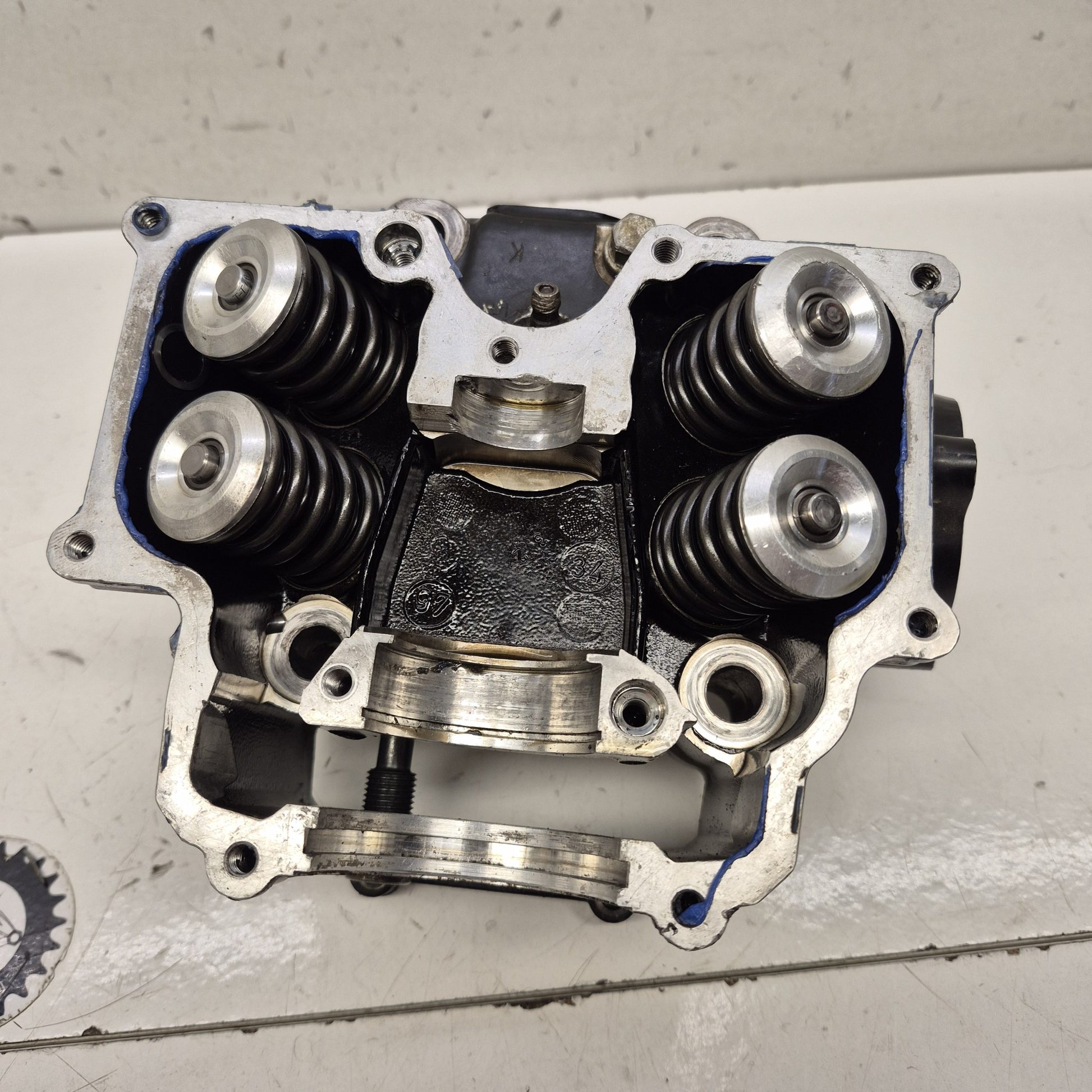 culasse ktm 400 lc4 1997-3