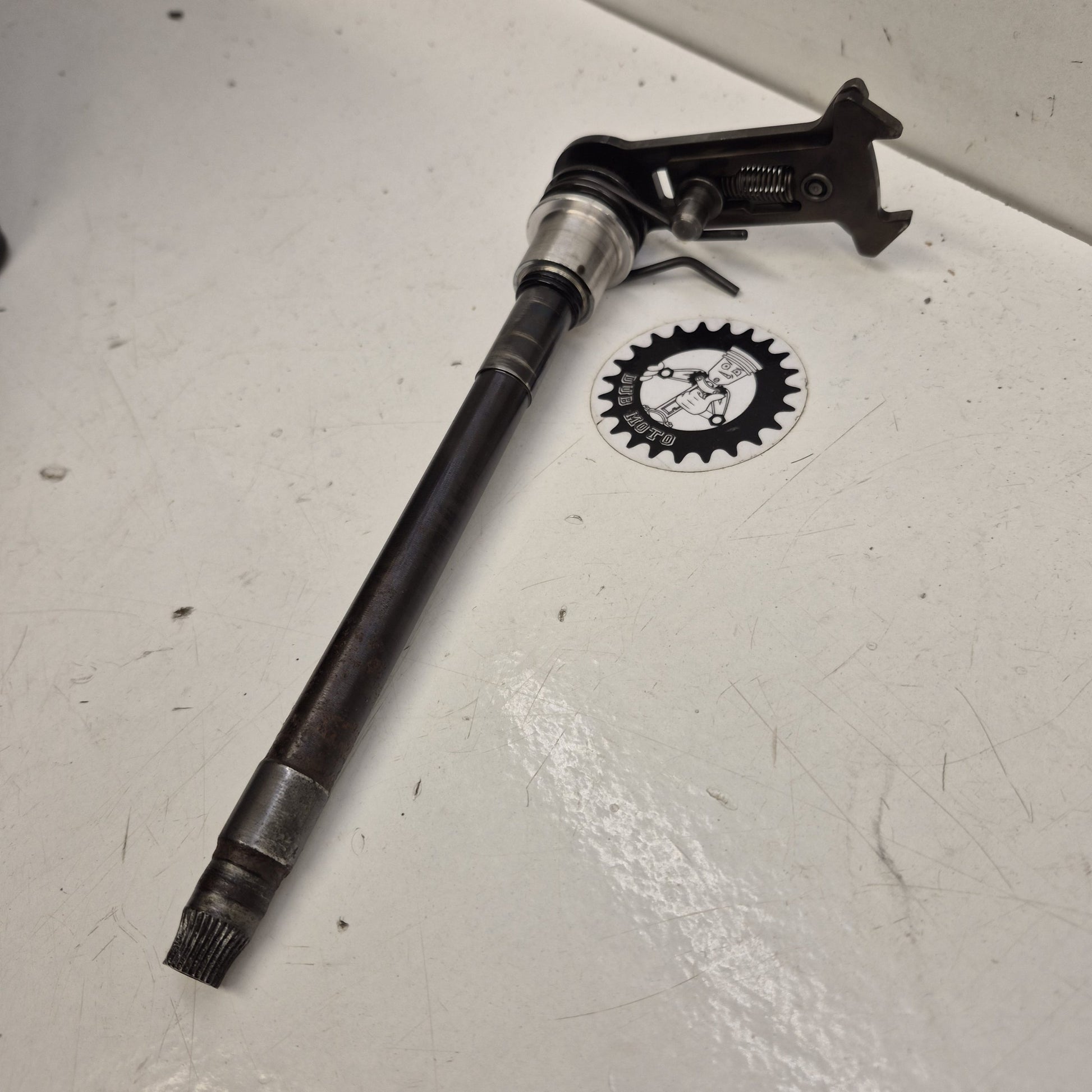 axe de selecteur ktm 400 lc4 1997-1