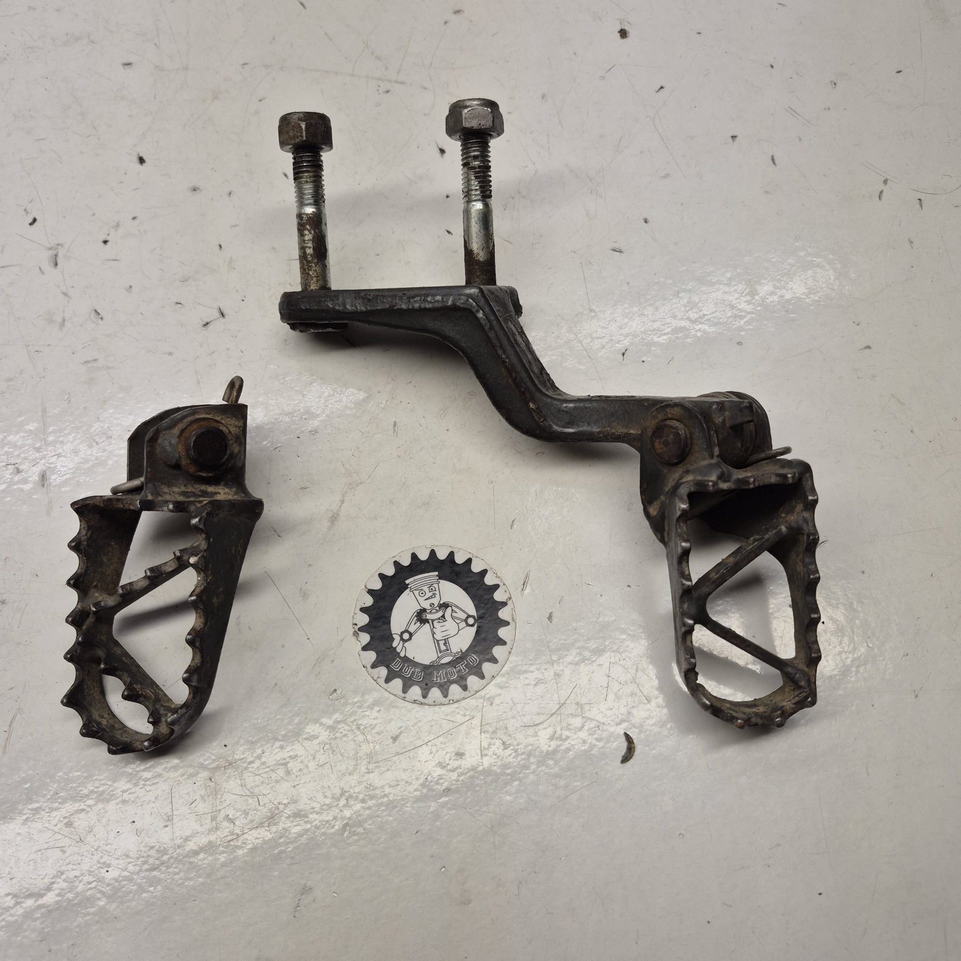 cals pieds ktm 400 lc4 1997-1