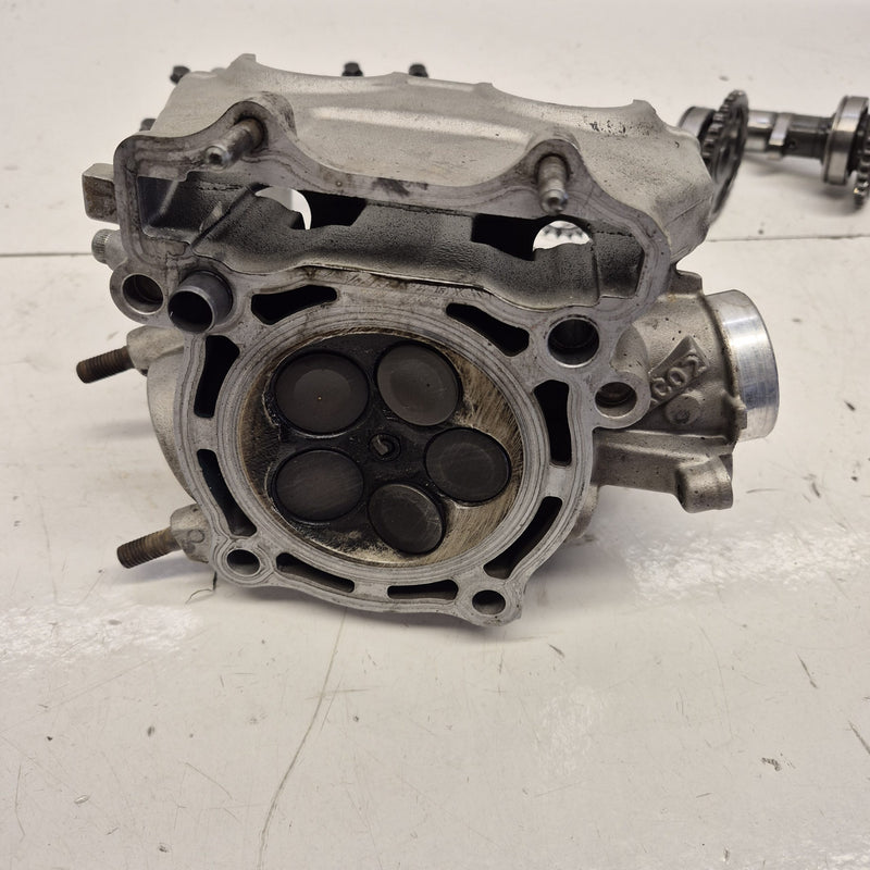 culasse arbre a came en l'etat yamaha 250 yzf 2009-6
