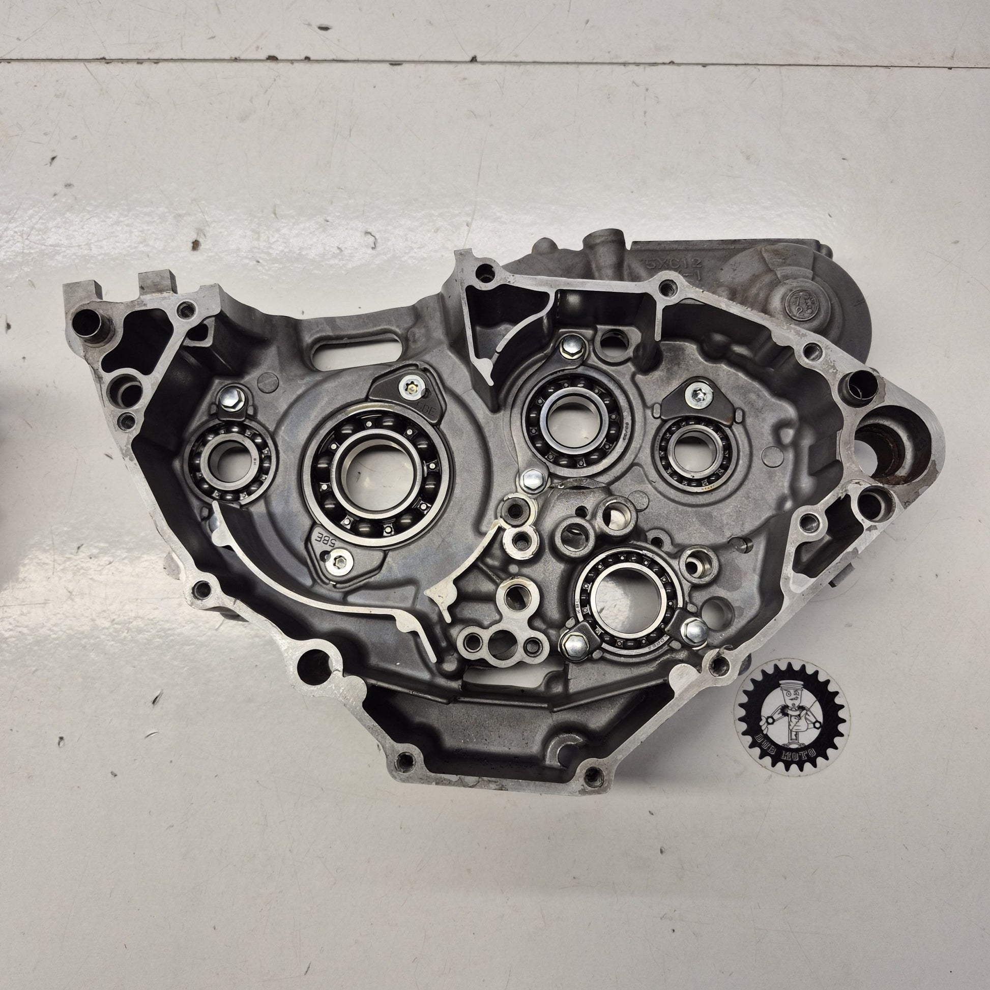 carter moteur en l'état yamaha 250 yzf 2009-5
