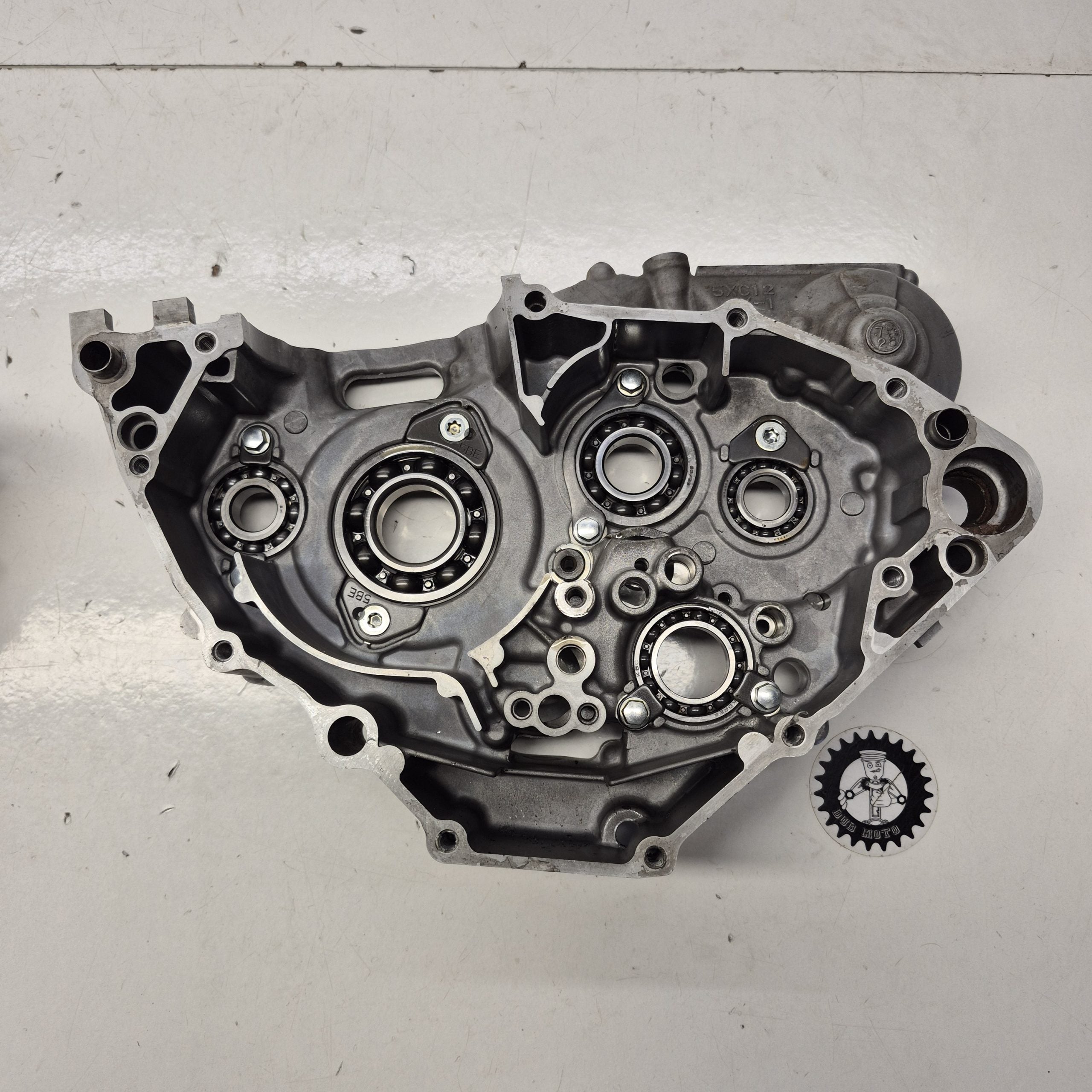 carter moteur en l'état yamaha 250 yzf 2009-5