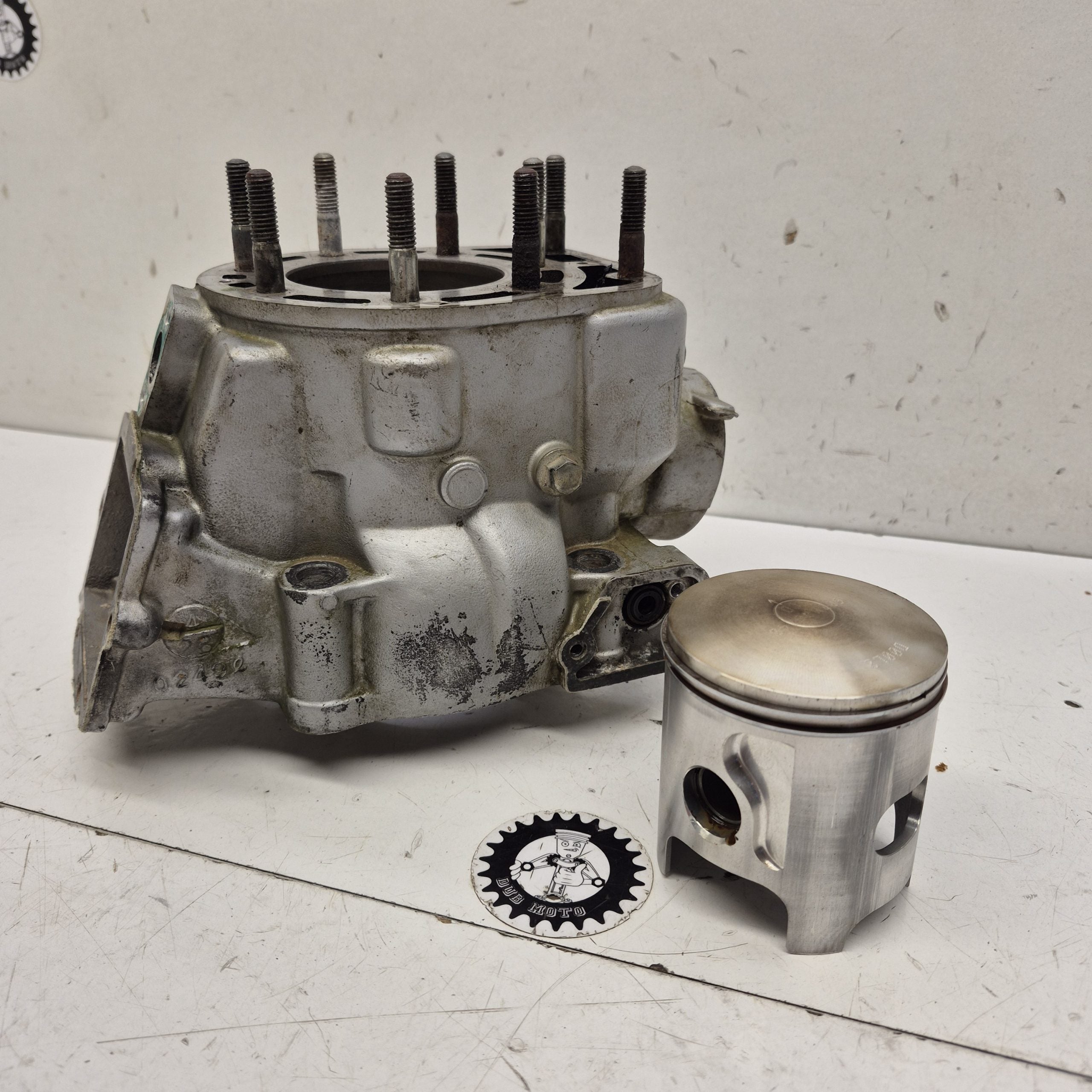 cylindre piston kawasaki 250 kdx